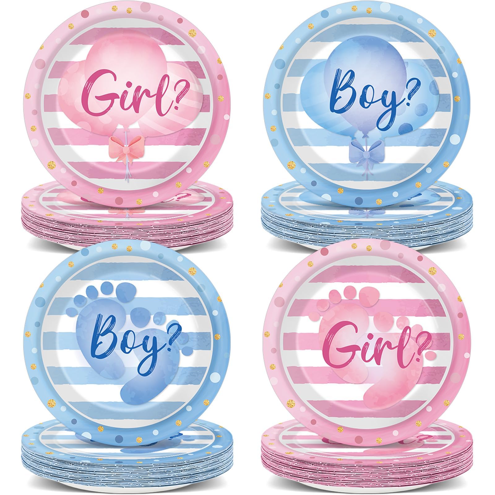 OBUSATT 100Pcs Fall Thanksgiving Floral Paper Plates Autumn Thanksgiving Wildflower Birthday Party Decorations 7inch Disposable 