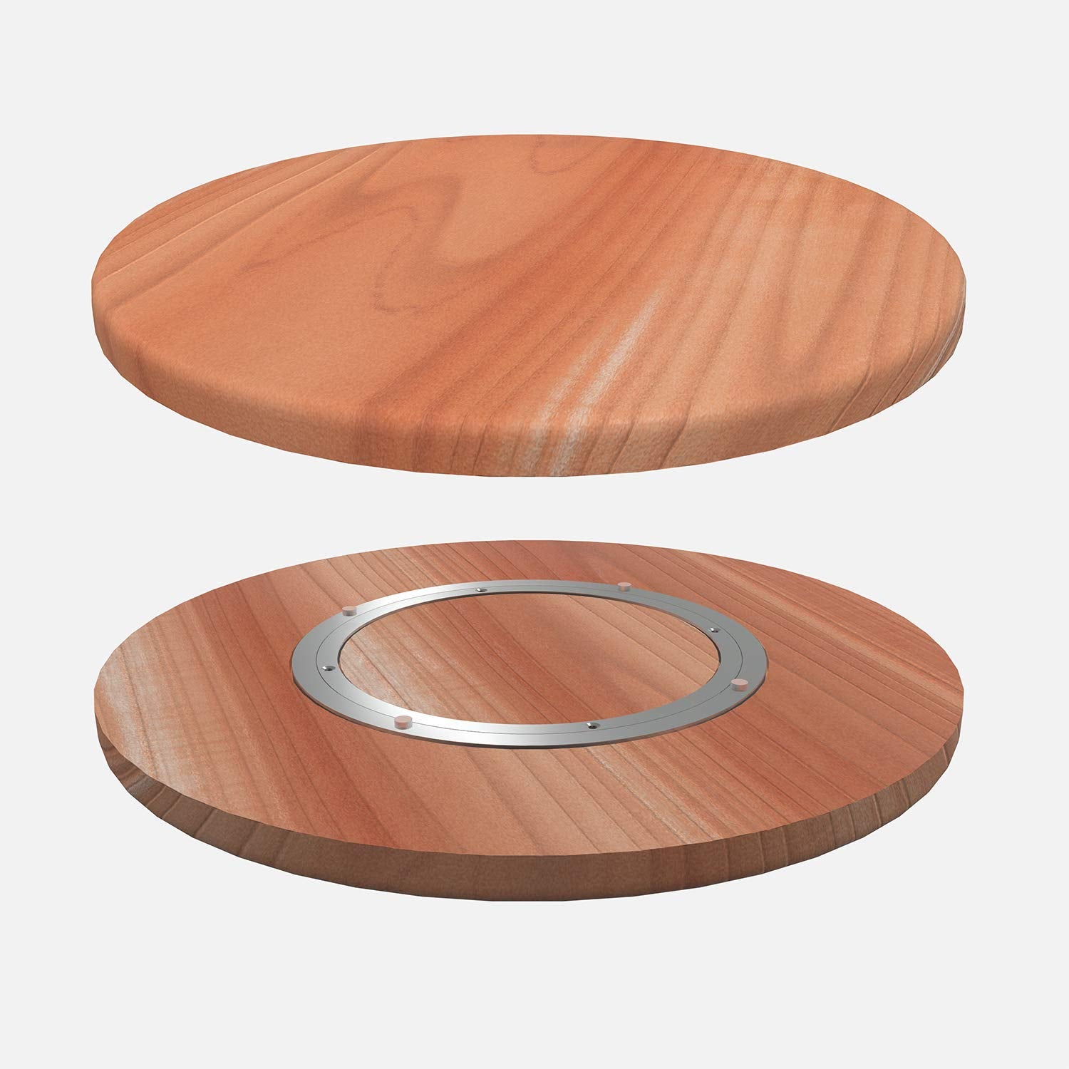 10 Inch Diy Lazy Susan Ball Bearing, Smooth & Quiet Heavy-Duty Large Turn Table Swivel Base Hardware