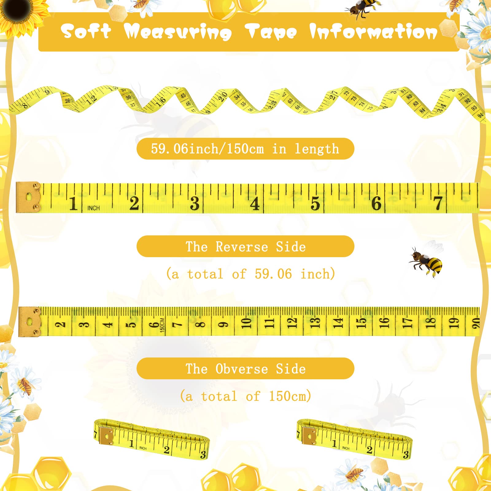 65 Pieces Baby Shower Game Set 1 Measure The Baby Bump Sign Measure Mommy'S Belly Game And 50 Guessing Cards 10 Pencils 2 Ribbon