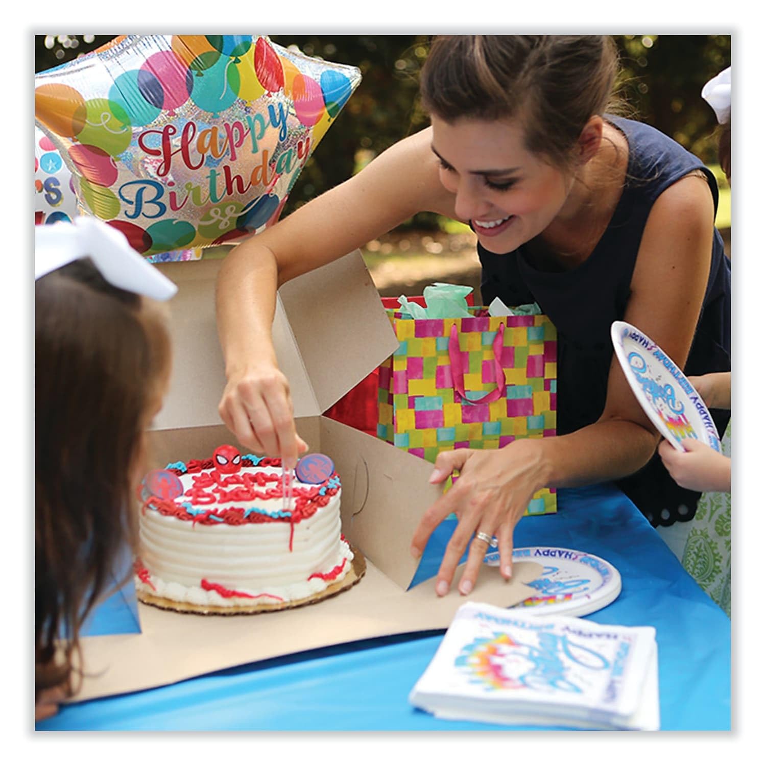 Southern Champion Tray Standard White Bakery Boxes 7X7X4, 250 Count