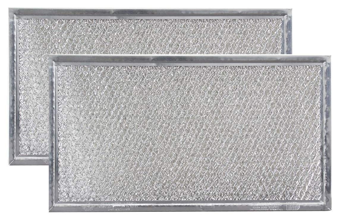 Replacement Microwave Grease Filters Compatible With Whirlpool 8206229A - 5-7/8 X 10-5/8 X 3/32-2 Pack