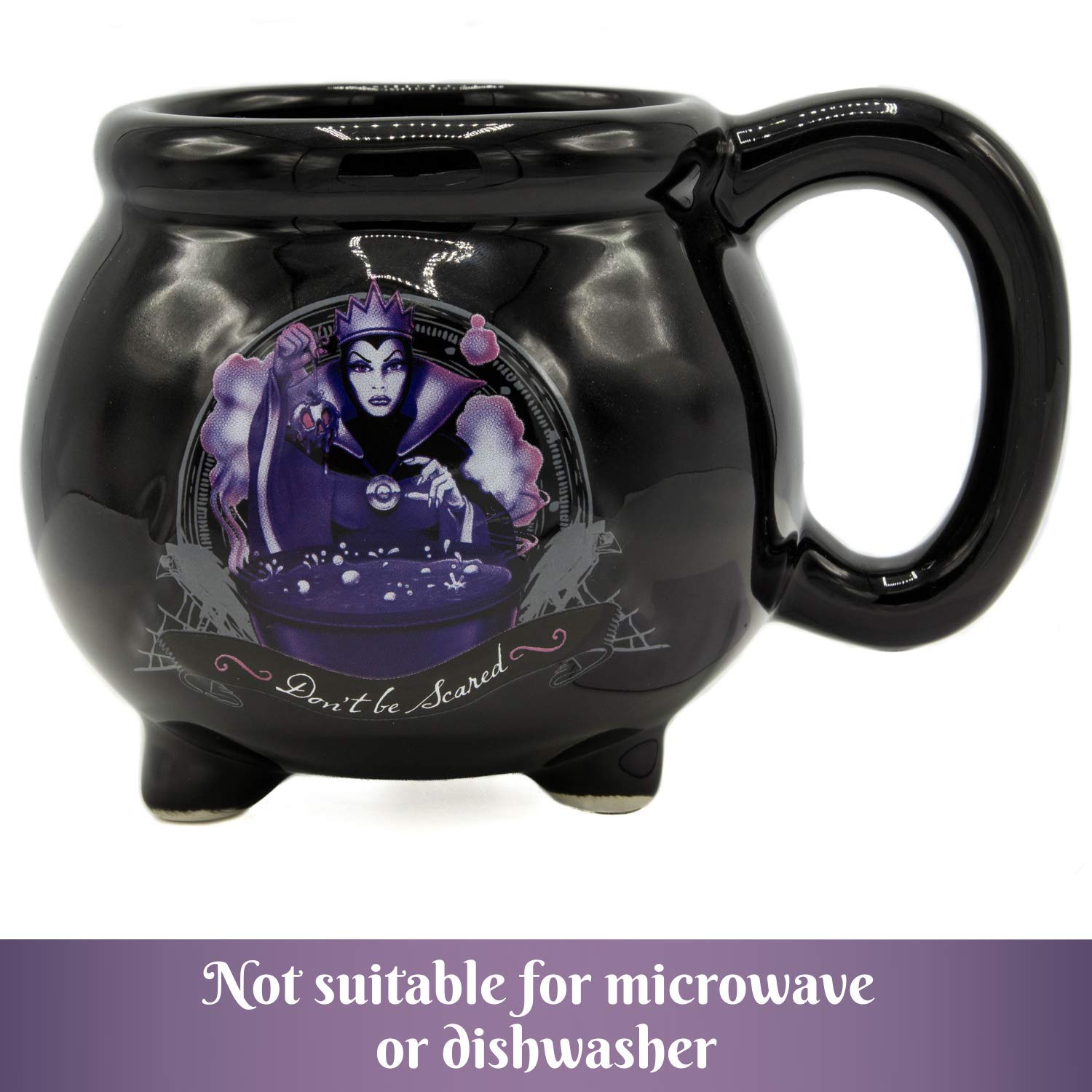 Silver Buffalo Disney Villains Snow White The Evil Queen: Fairest Of Them All Ceramic Mug, 20 Ounces