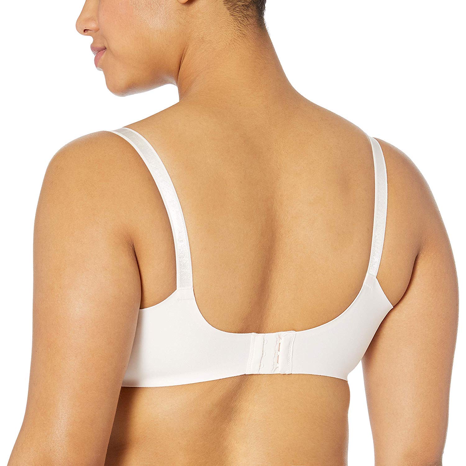 Olga Womens Plus Size No Side Effects Underwire Contour Bra, Rosewater, 36Dd