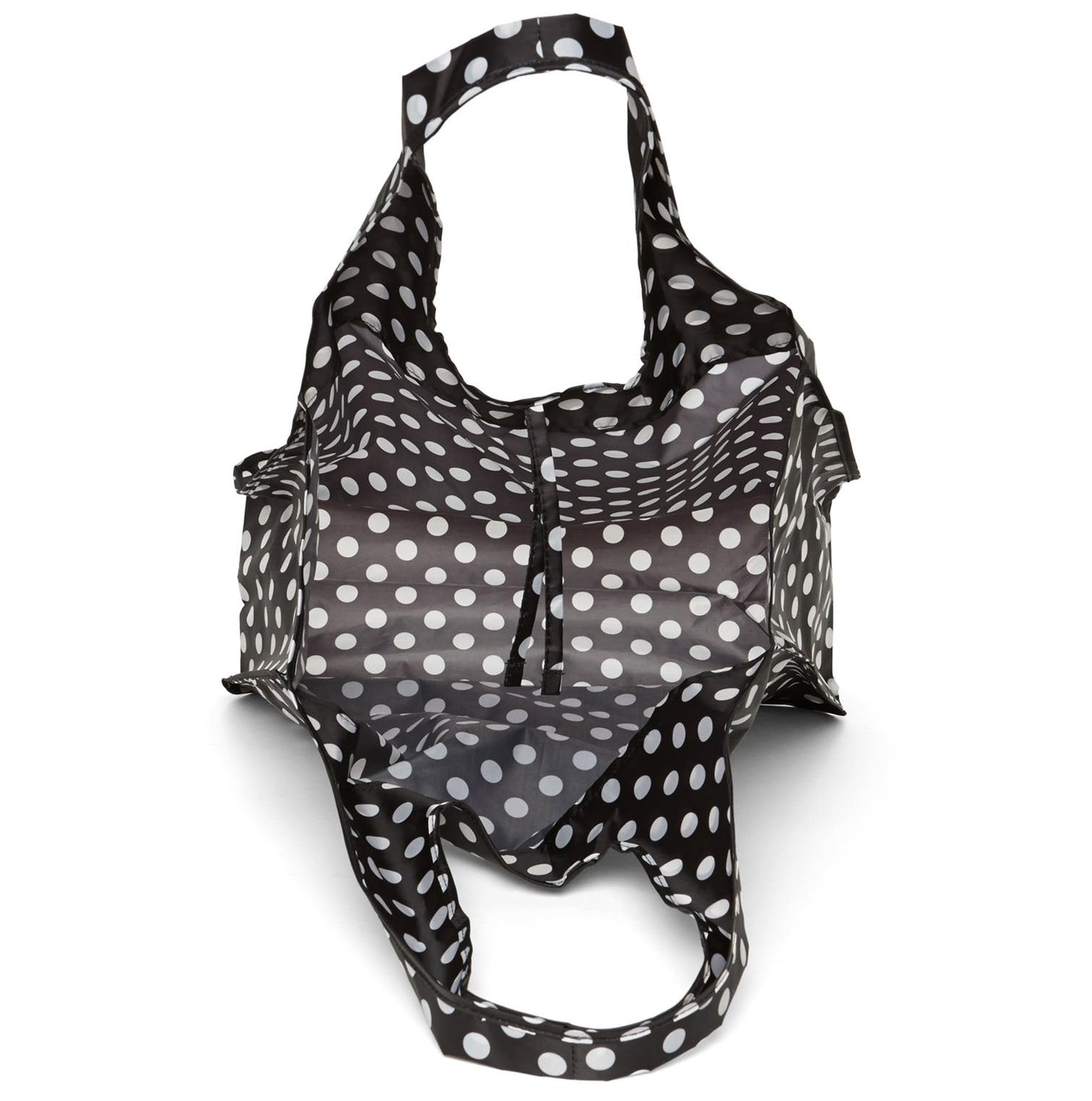 Kate Spade New York Resuable Shopping Tote, Black Dots