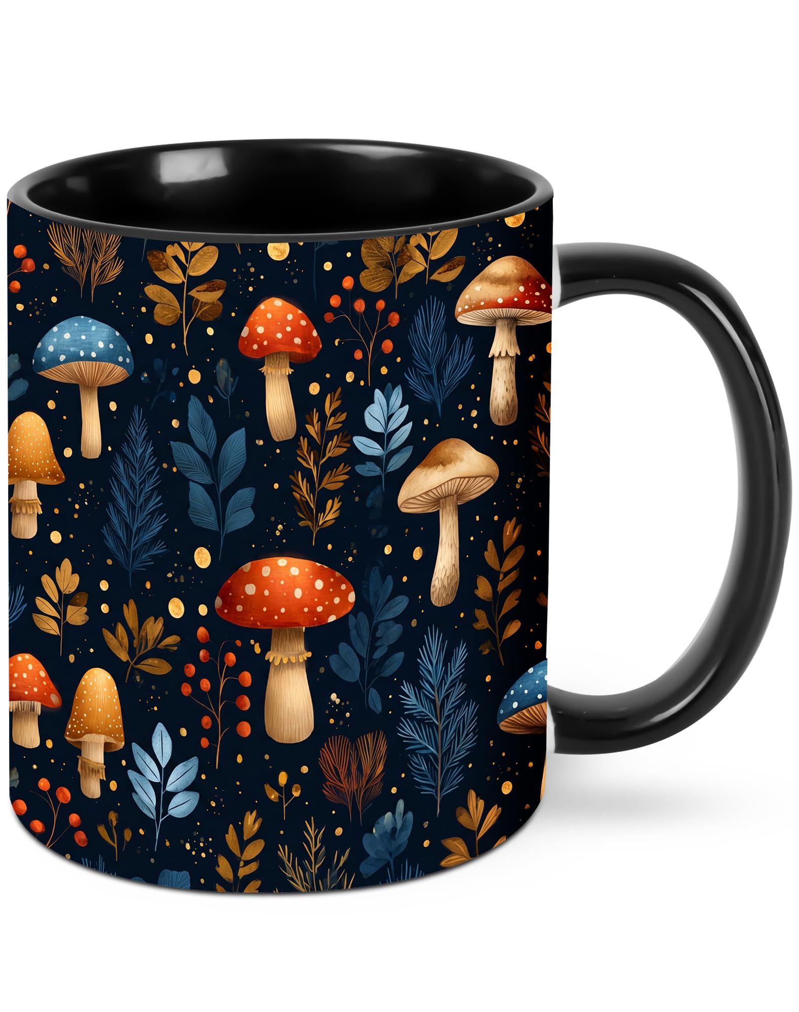 Mushroom Coffee Mug 11 Ounce Mugs Ceramic Tea Cup Drinking Water Cups