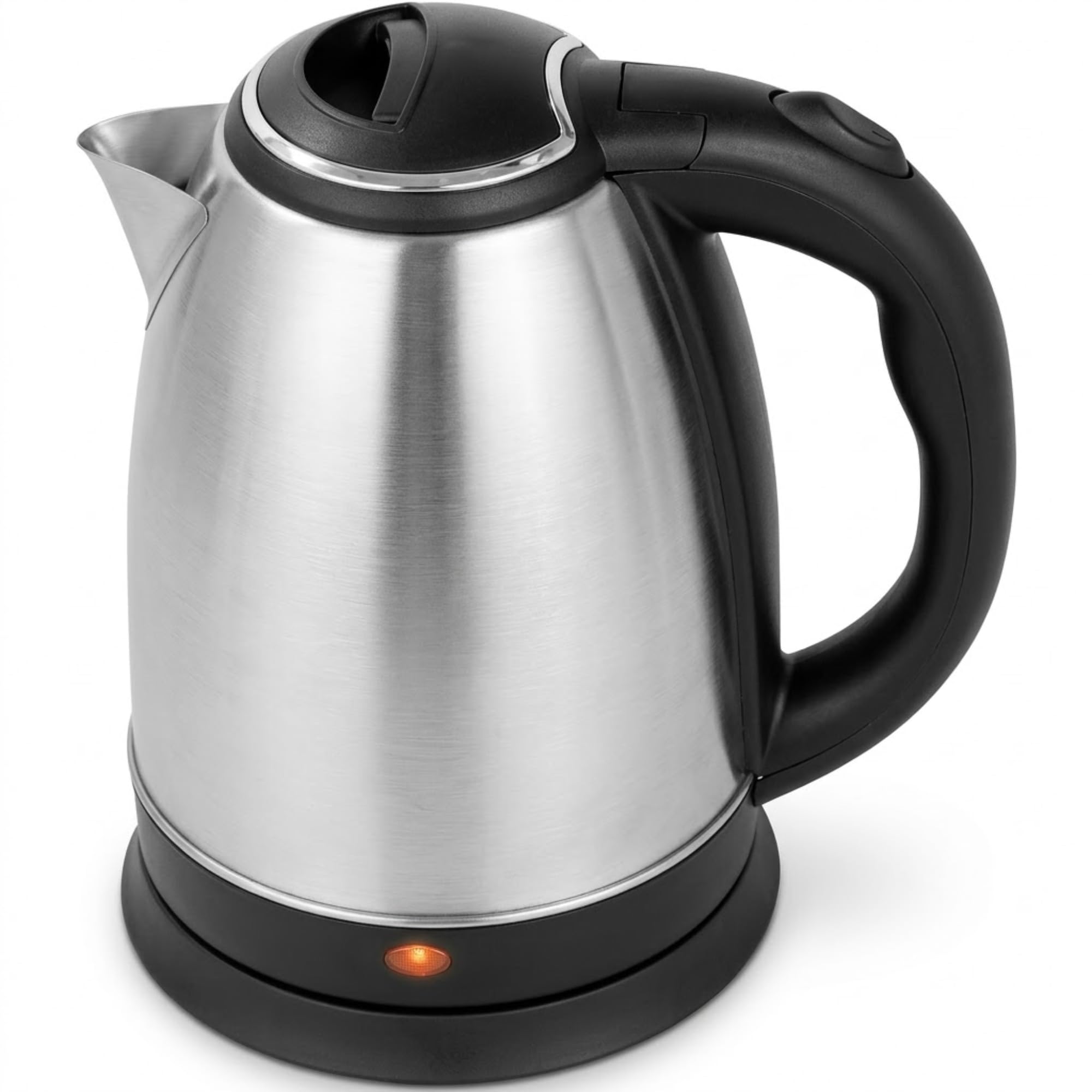Drumstone 1.5L Electric Kettle Stainless Steel Body With Auto ShutOff & Boil Dry Protection, Fast Heating Cordless Hot Water 