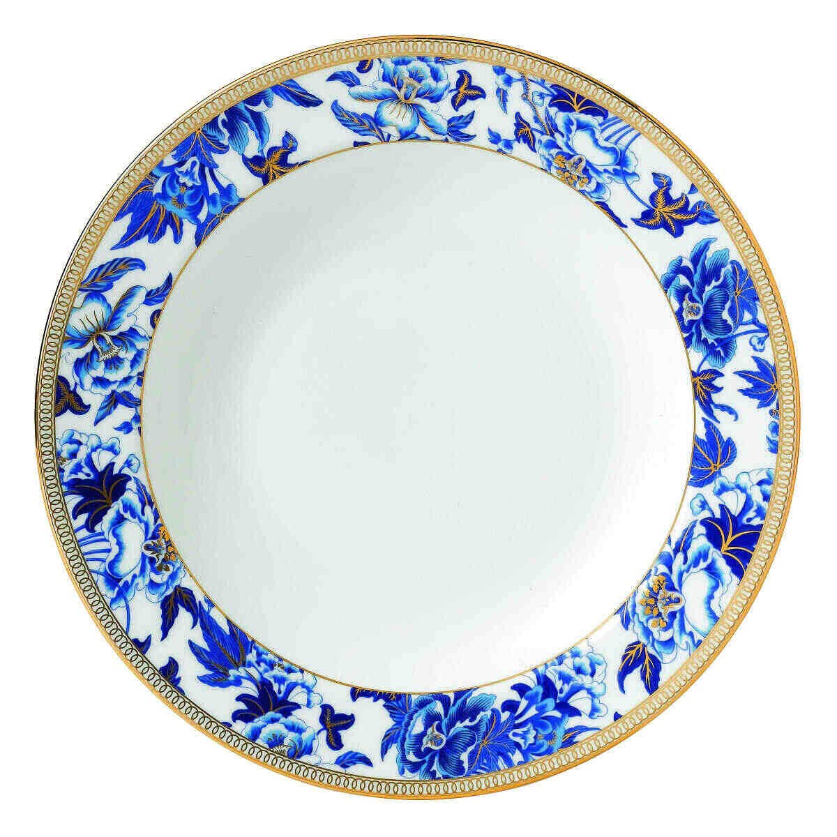 Wedgwood Hibiscus Rim Soup Plate 9''