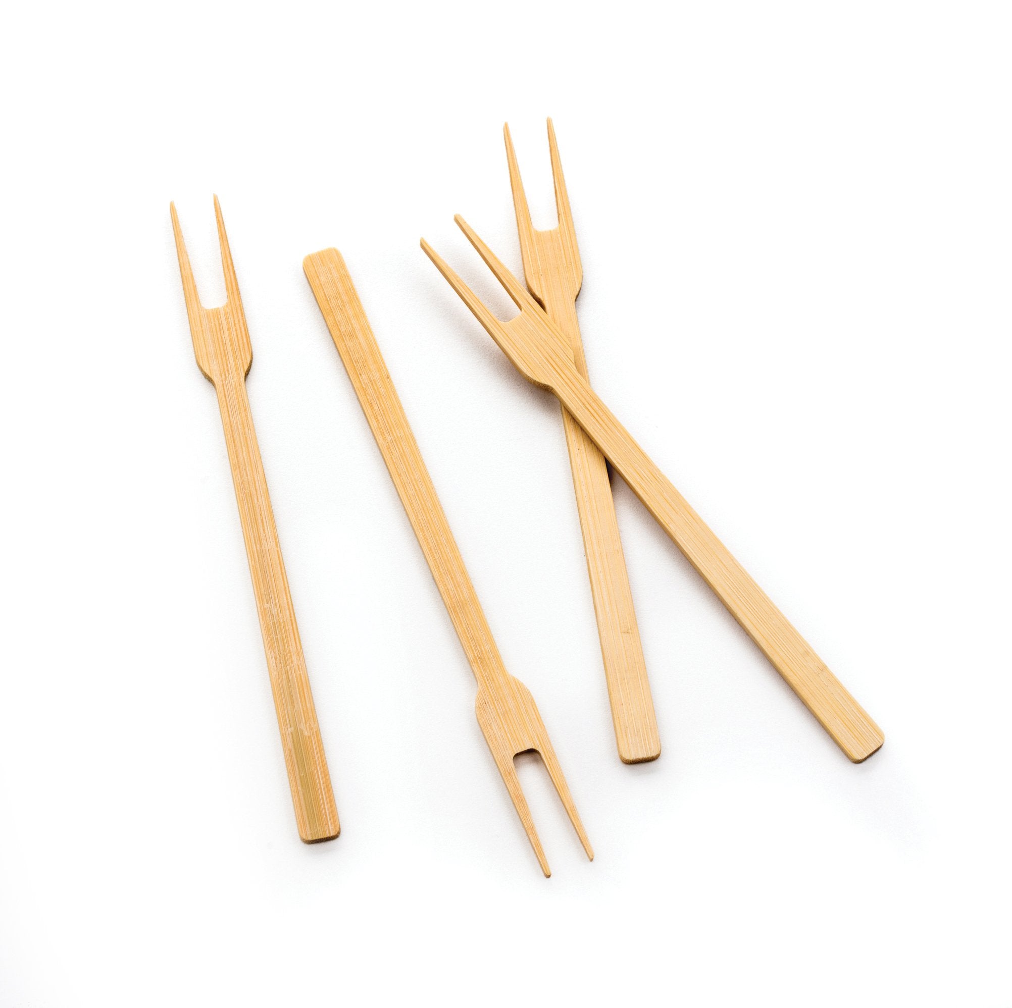 BAMBOO 6IN APP FORK - 50 CT