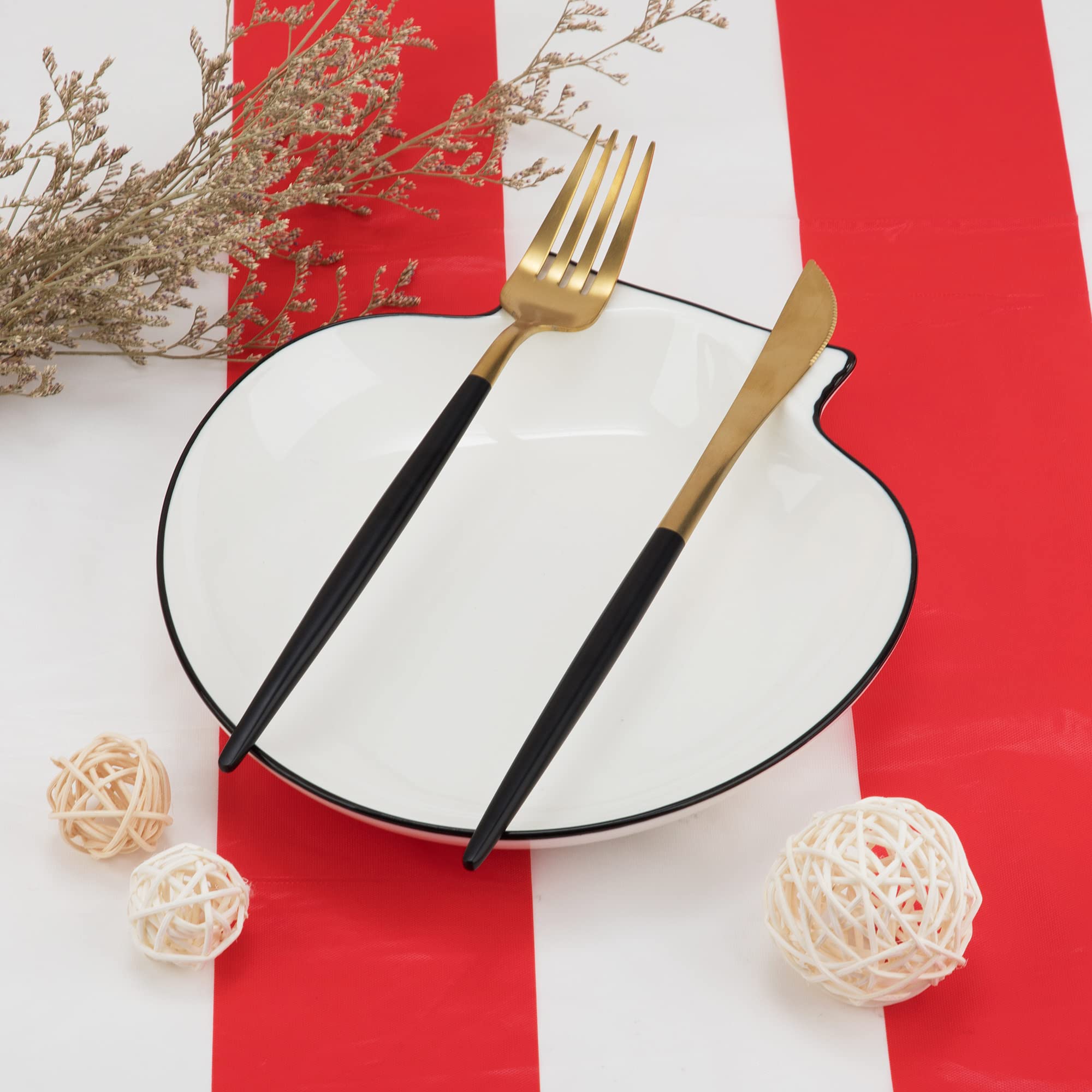 peony man 2 Pieces Red and White Striped Tablecloth Plastic Stripe Table Cover Carnival Circus Tablecloths Waterproof Rectangle Tablecloth for Holiday Party Picnic Decoration  54'' x 107''