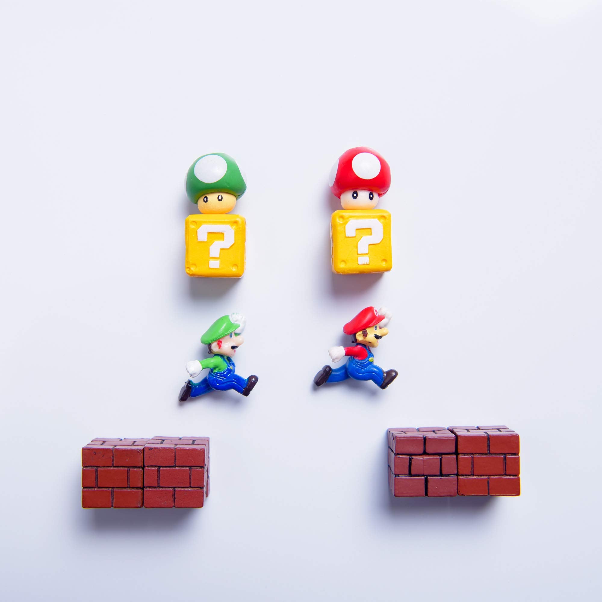39 Pcs 3D Super Mario Fridge Magnets Christmas Magnets Whiteboard Magnets 39 Full Combo Resin Cute & Fun Refrigerator Magnets Pe