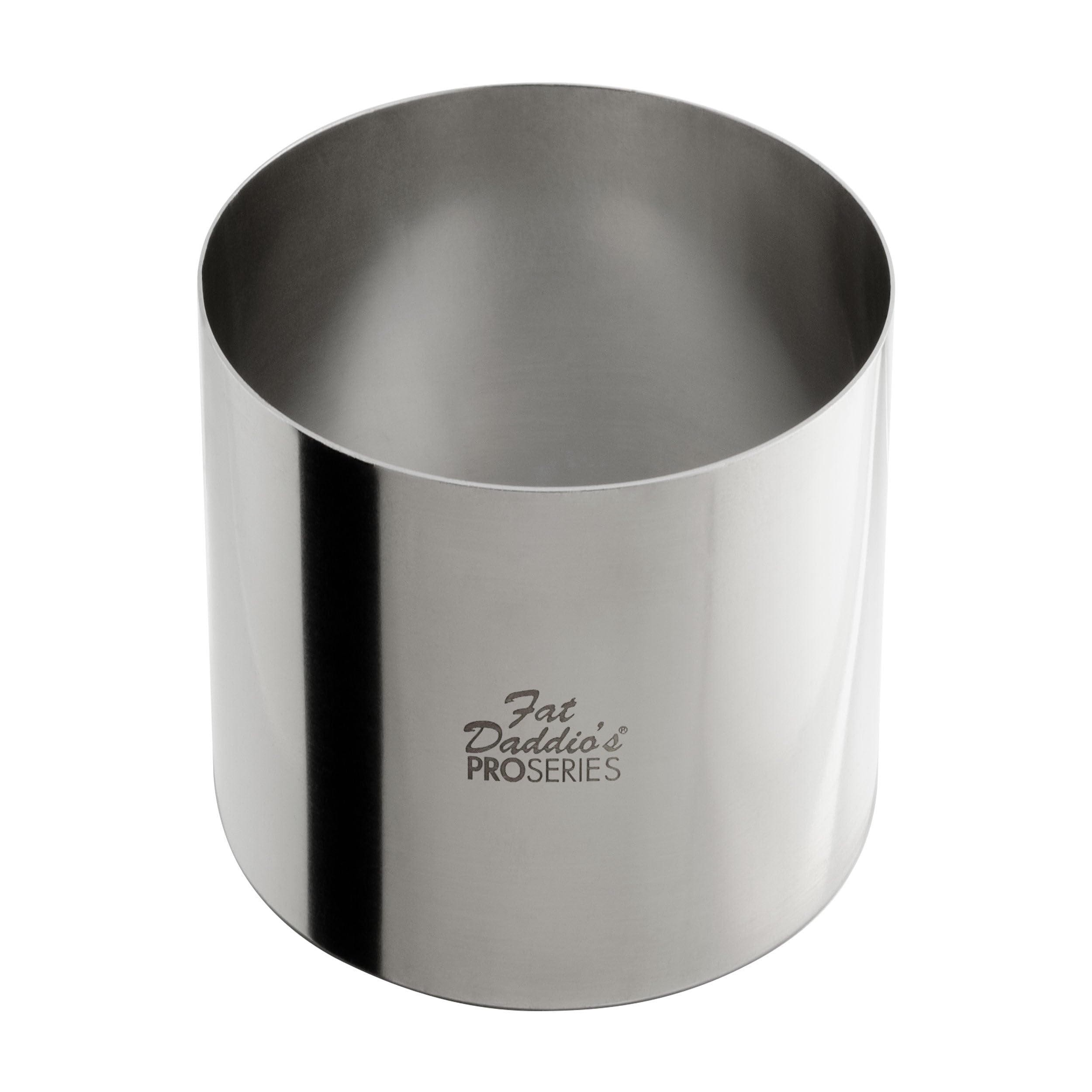 Fat Daddios Stainless Steel Round Cake & Pastry Ring, 4 x 3 Inch