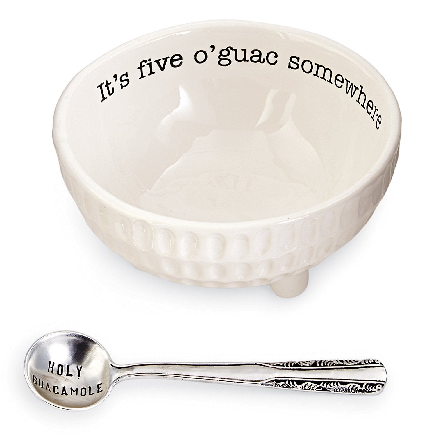 Mud Pie Circa Guacamole And Salsa Serving Dish Sets (Five O'Guac)