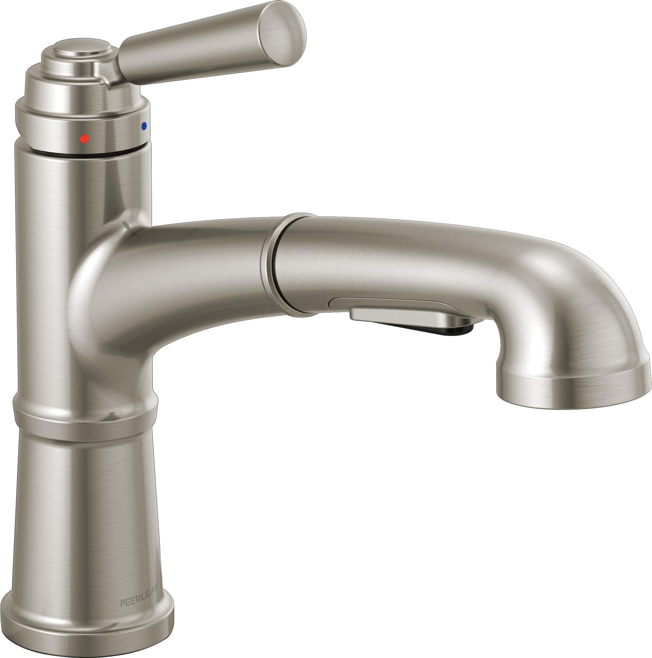 Peerless Westchester Single-Handle Pull Out Kitchen Faucet with Pull Out Sprayer, Stainless P6923LF-SS