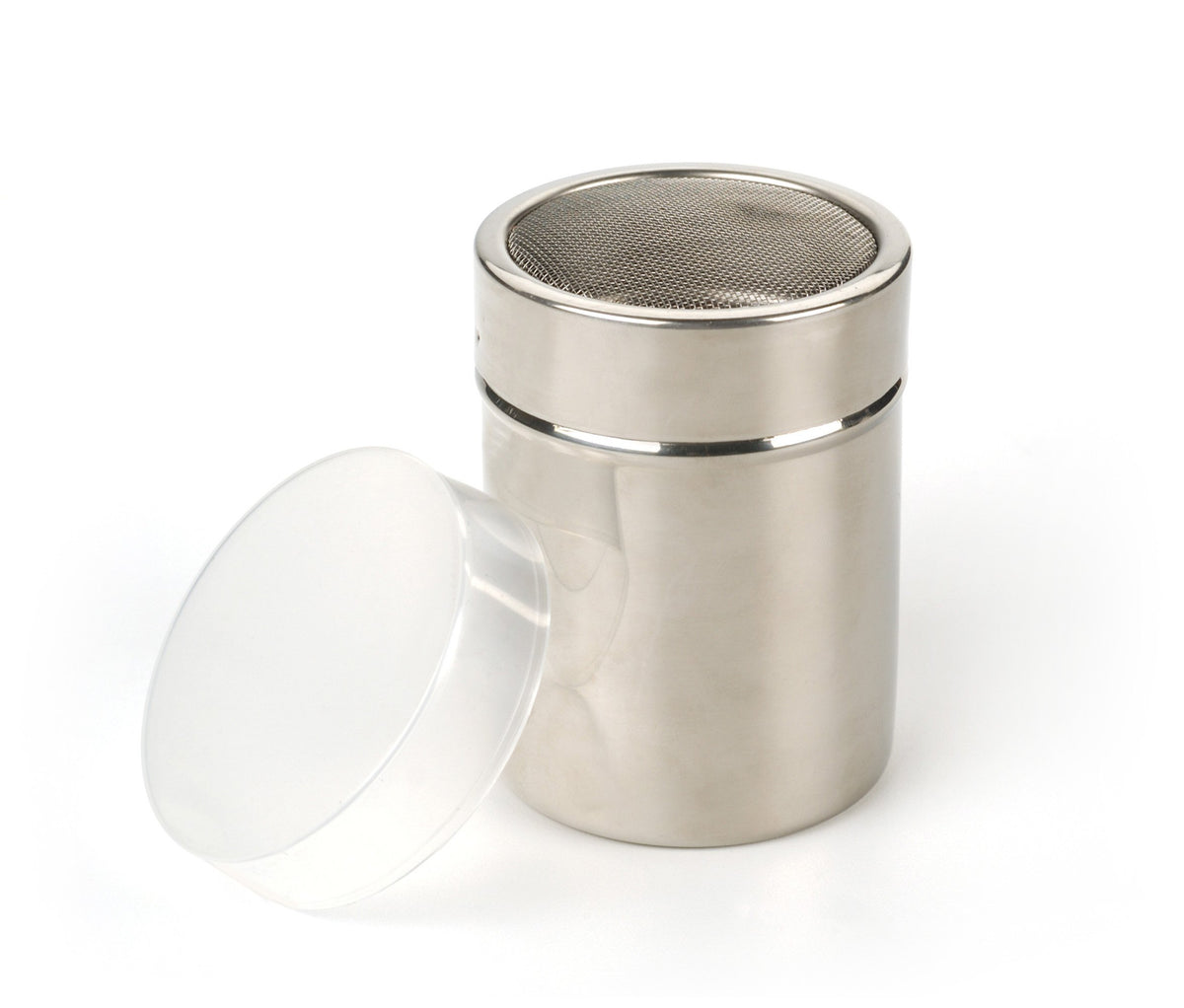 Rsvp International Endurance Kitchen Shaker Collection Dishwasher Safe, Fine Mesh, Stainless Steel