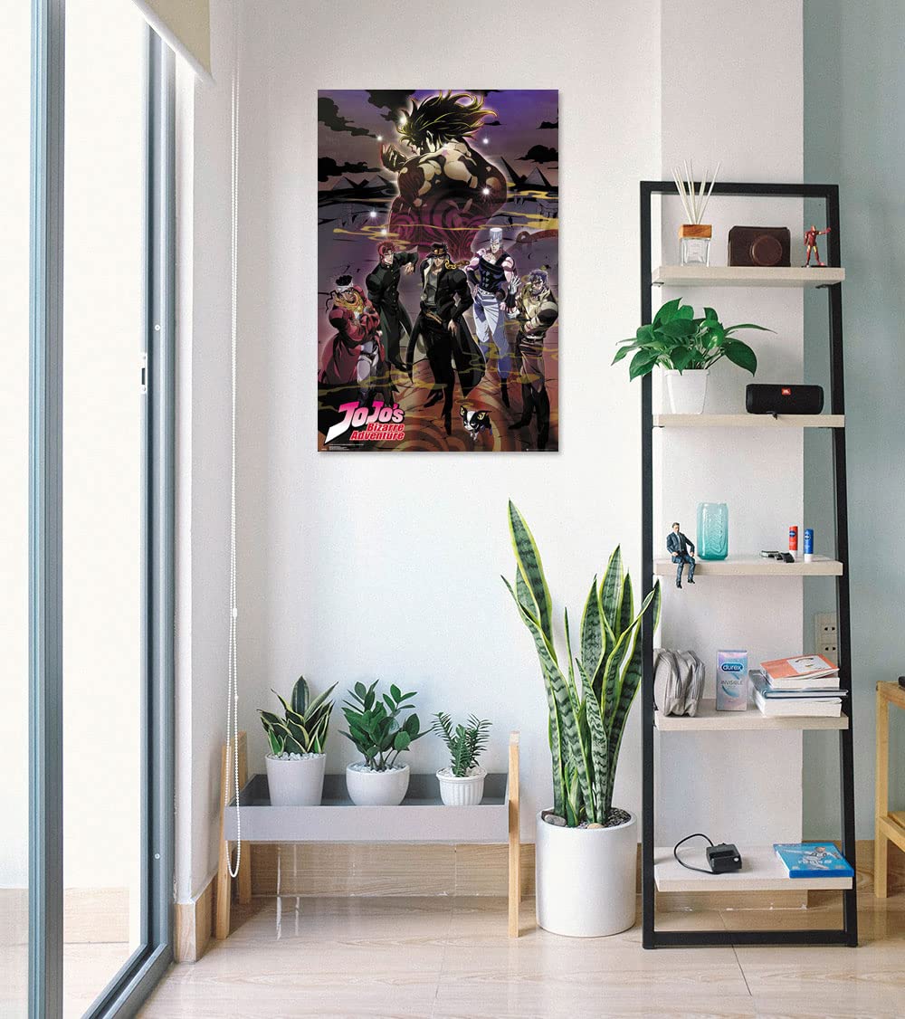Jojo'S Bizarre Adventure Poster Limited Anime Version, Size 24X36