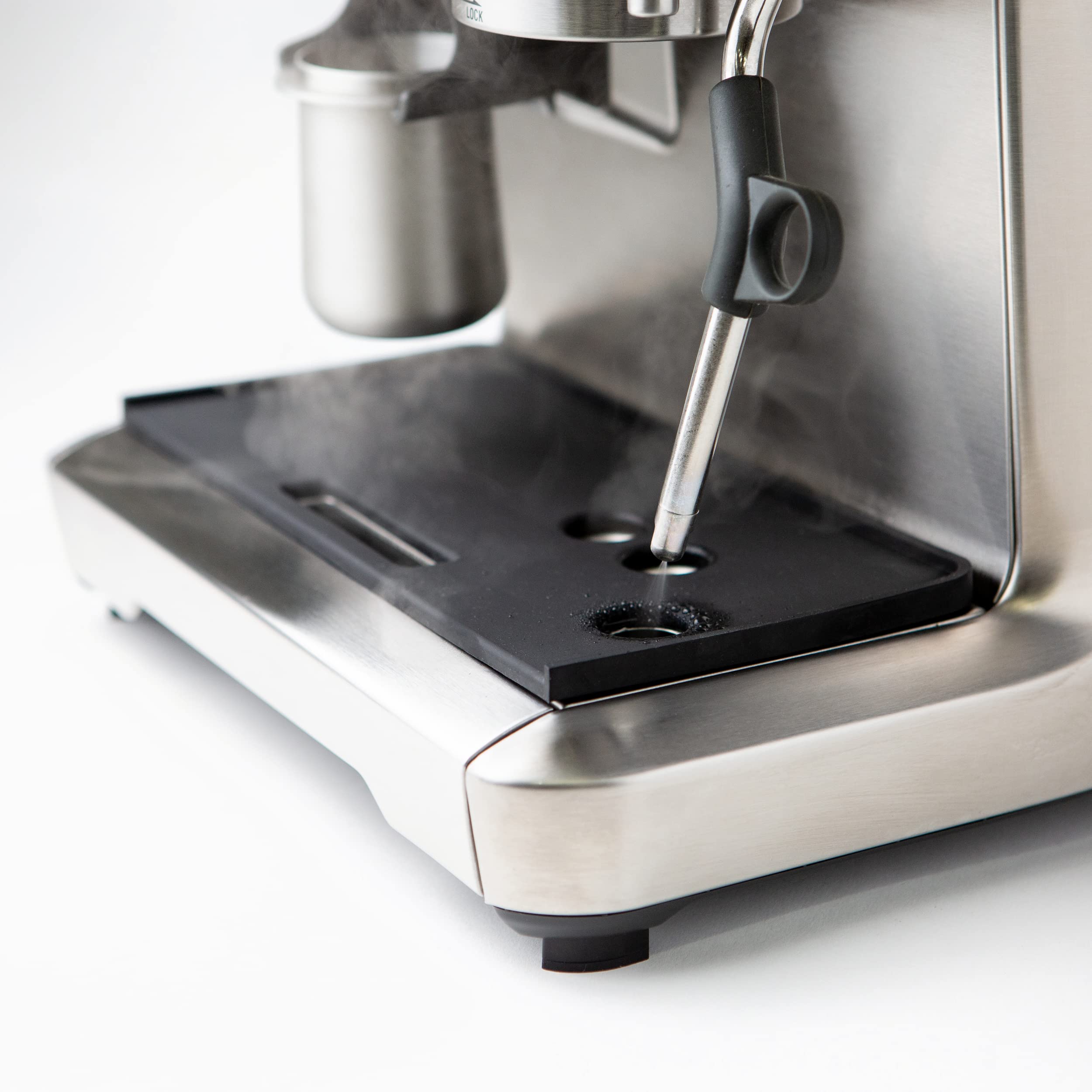 Crema Coffee Products | Tamping Mat | Non-Slip Silicone | Firm & Secure Mat | Protect Countertops & Portafilter | Espresso Machi