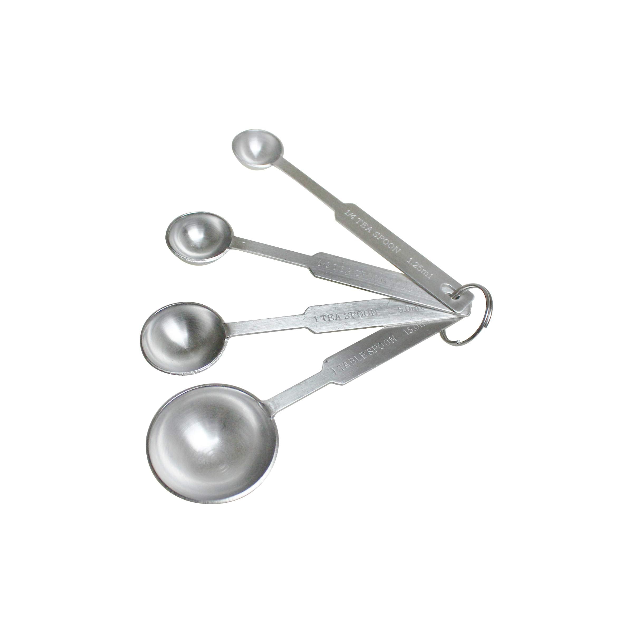 Thunder Group Stainless Steel Heavy Measuring Spoon Set
