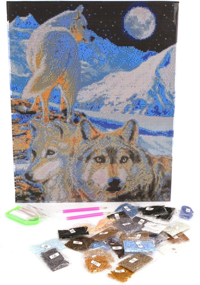 Crystal Art The Sentinel 40 X 50 Cm Portrait Framed Kit