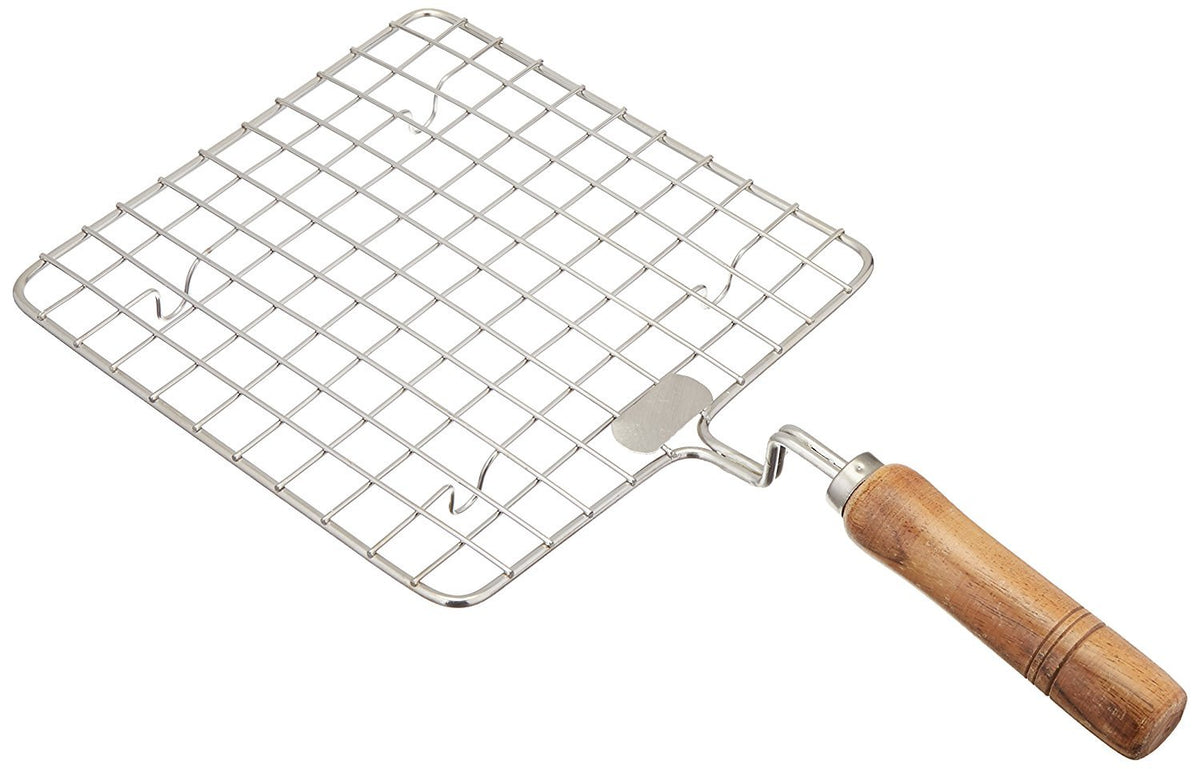 Sahishnu Online & Marketing Rectangle Roasting Net, Rectangle Roaster, Papad Roaster, Roasting Pan,Wire Roaster,Roasting Net, Ro