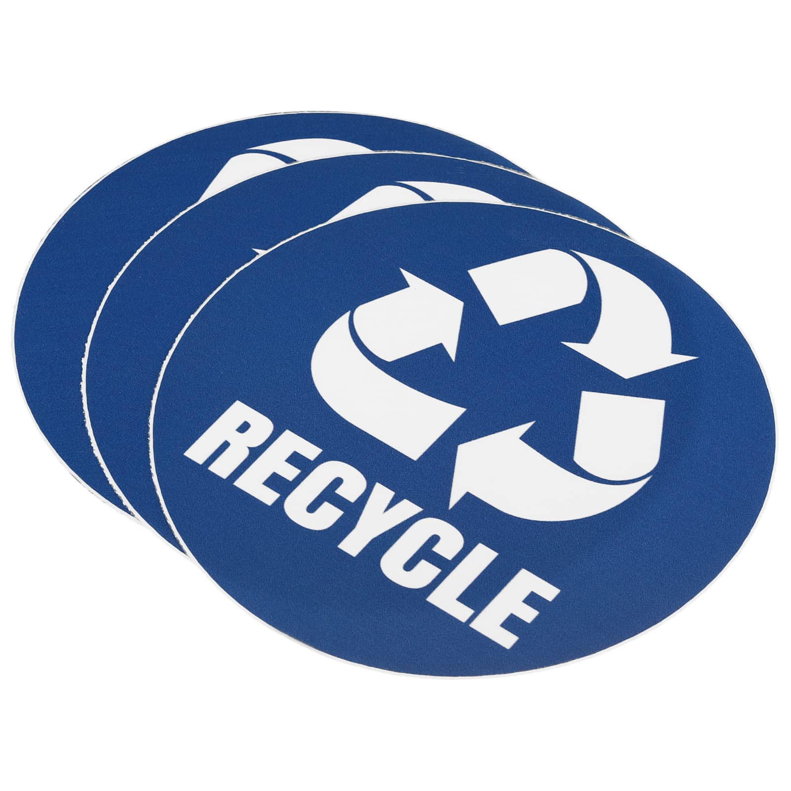 M Meterxity 3 Pack Recycle Sticker - Home Trash Can Labels, Strong Adhesion & Smooth Surface, Apply To Kitchen/Garden Trash Bin