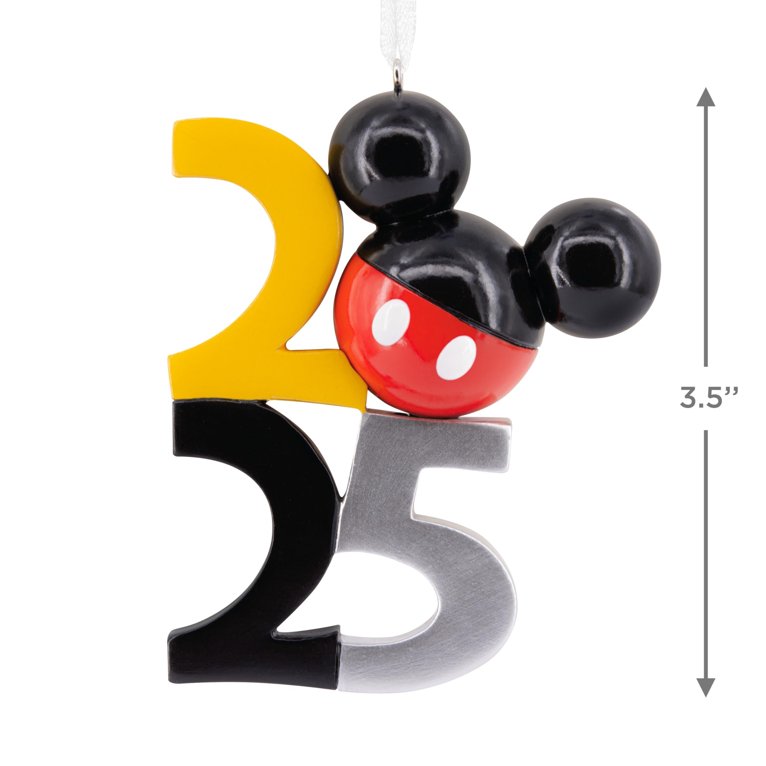 Hallmark Disney Mickey Mouse Icon 2025 Christmas Ornament, Gifts for Disney Fans