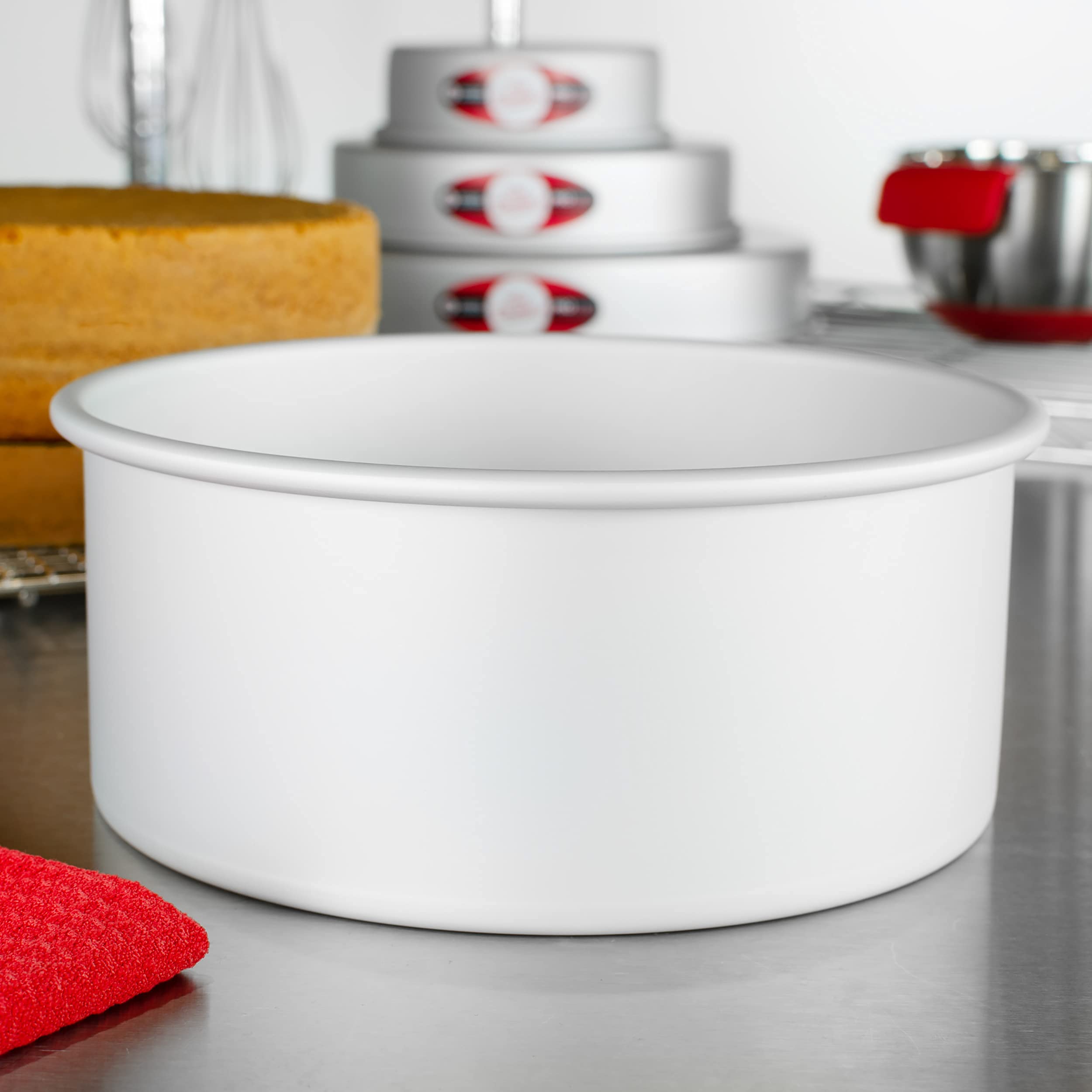 Fat Daddio'S Anodized Aluminum Round Cake Pan, 9 X 4 Inch