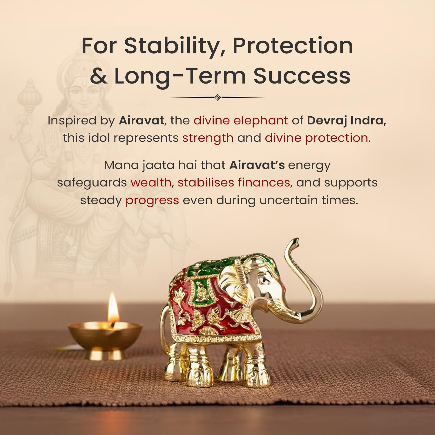 Elephant Trunk Up- 2.75
