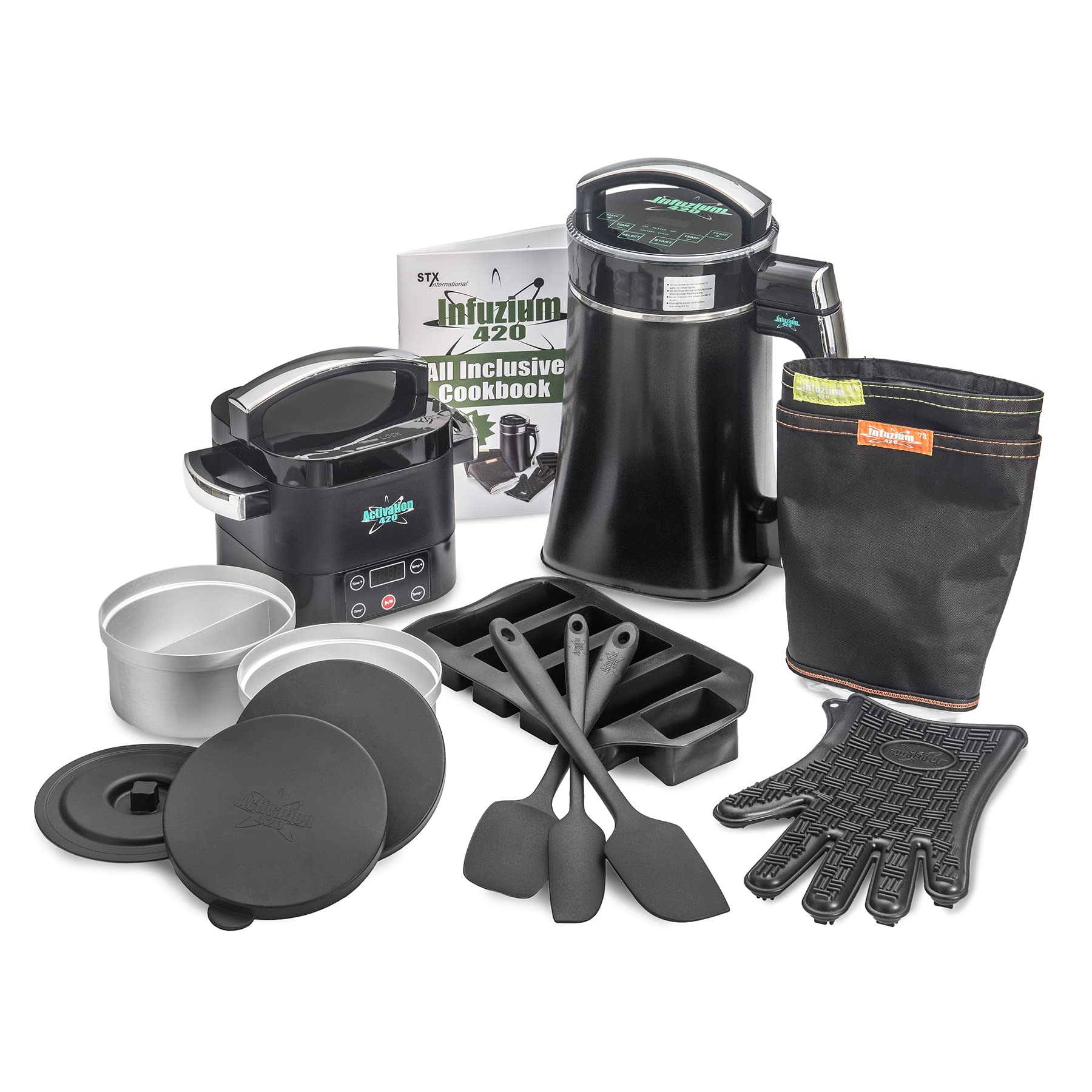 Stx International 2-In-1 Combo | Infuzium Butter, Oil, Tincture Magical Infuser Complete Kit | Infuses 1-5 Cups | Activation Dec