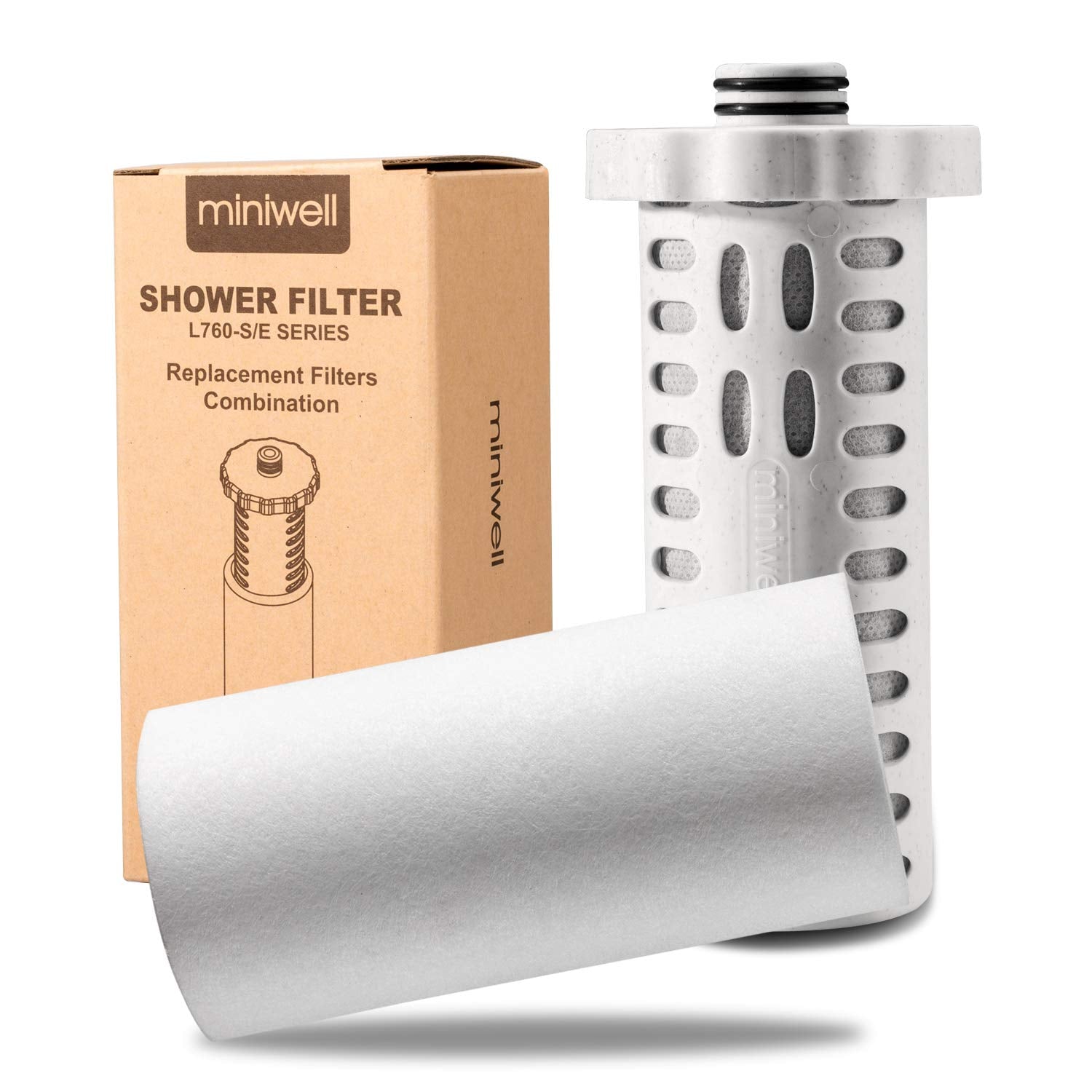 Miniwell Luxury Shower Filter L760 Series (3. Replacement- Filter Combination)