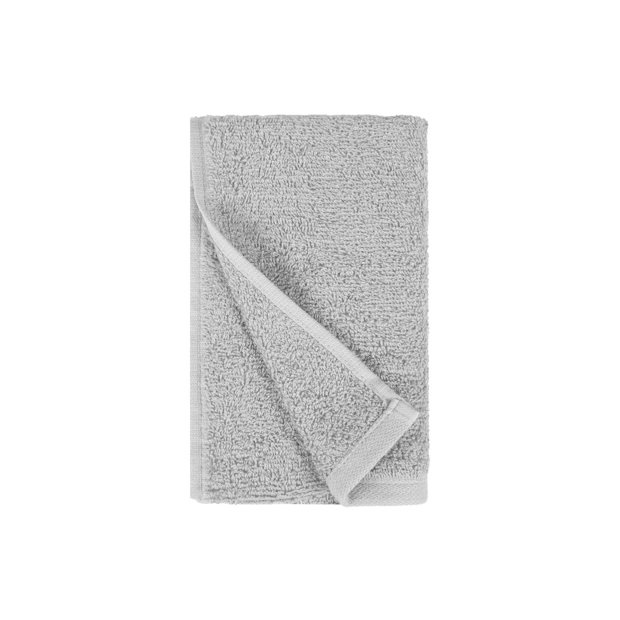 Amazon Basics Soft and Thick Cotton Hand Towels, 16 x 26, Gray, 12-Pack