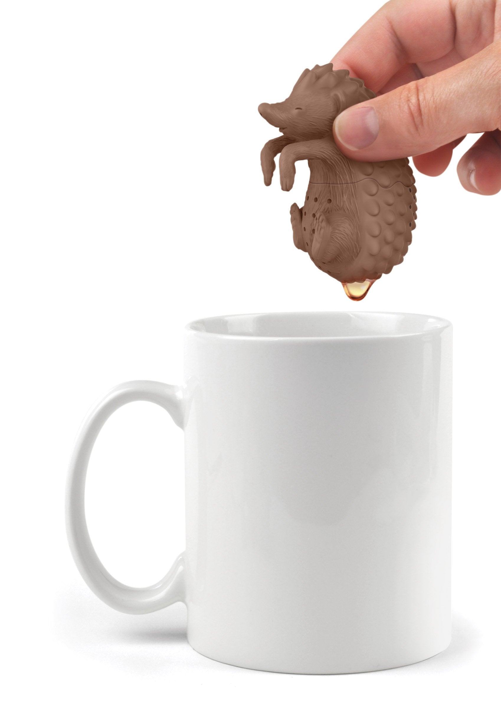 Genuine Fred Cute Silicone Tea Infuser, Hedgehog