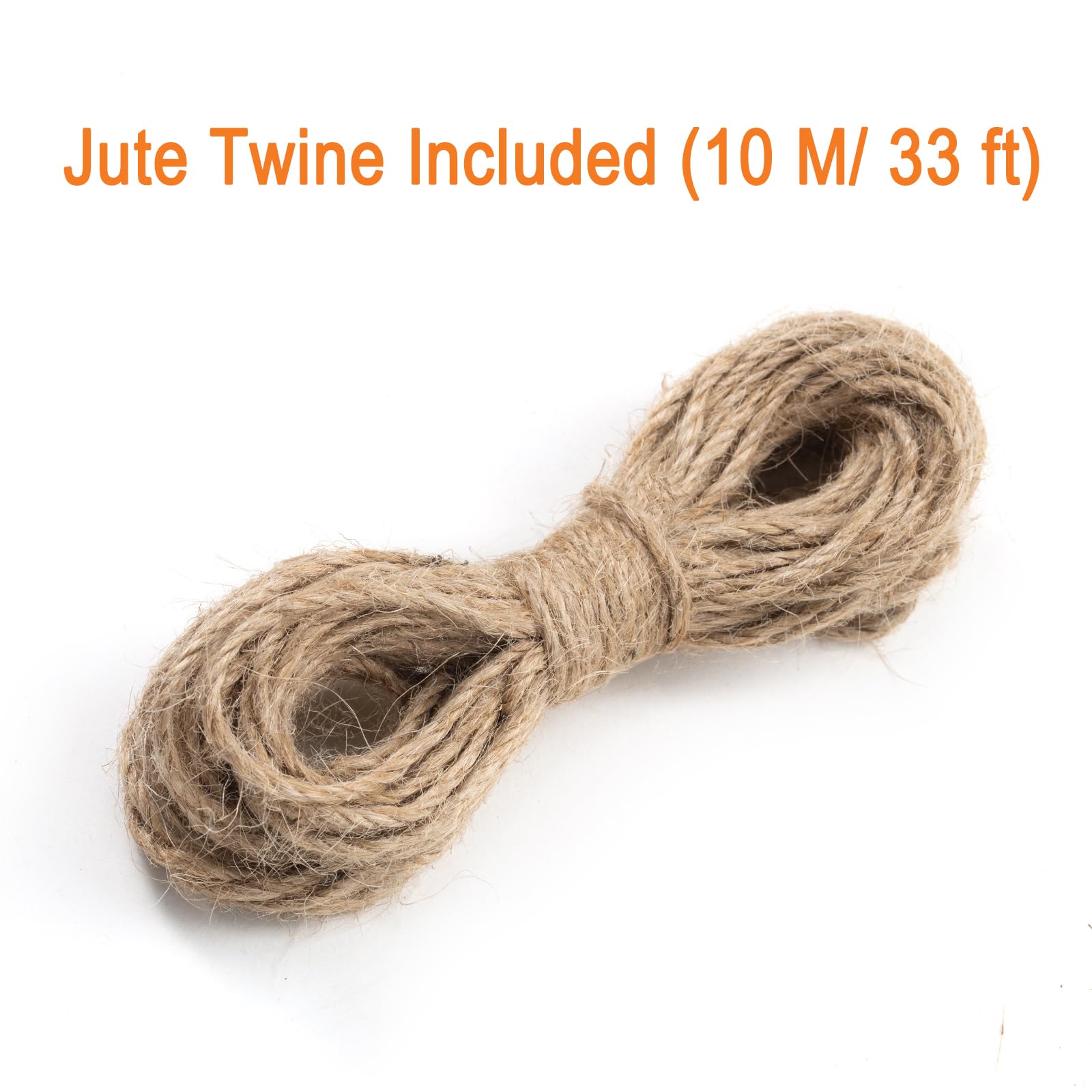 Mini Clothespins, 200 Pcs 1.4 Inch Mini Clothespins For Photos With 10M Jute Twine, Small Photo Clips Mini Clothes Pins Wooden,