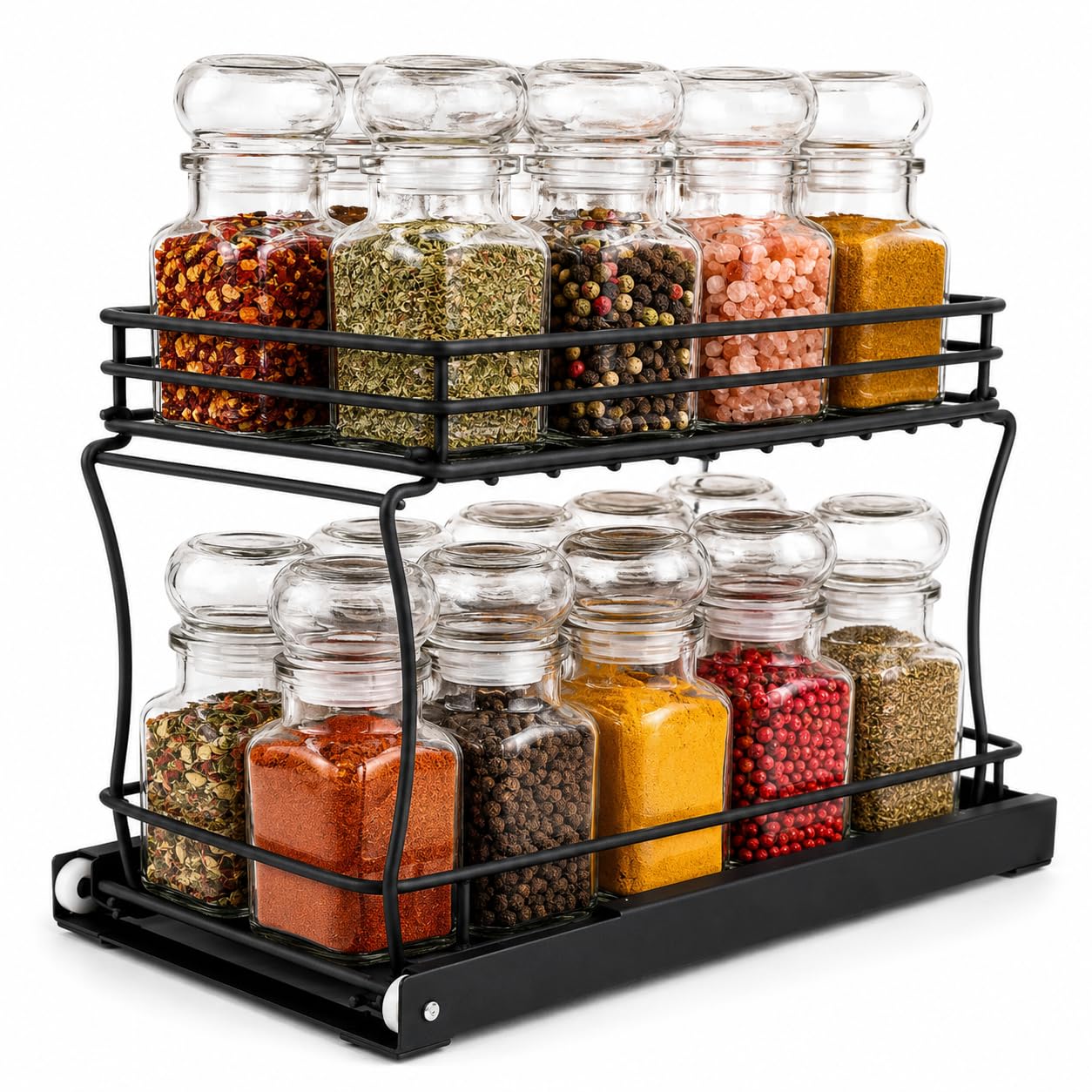 Spice Rack Organizer For Cabinet
