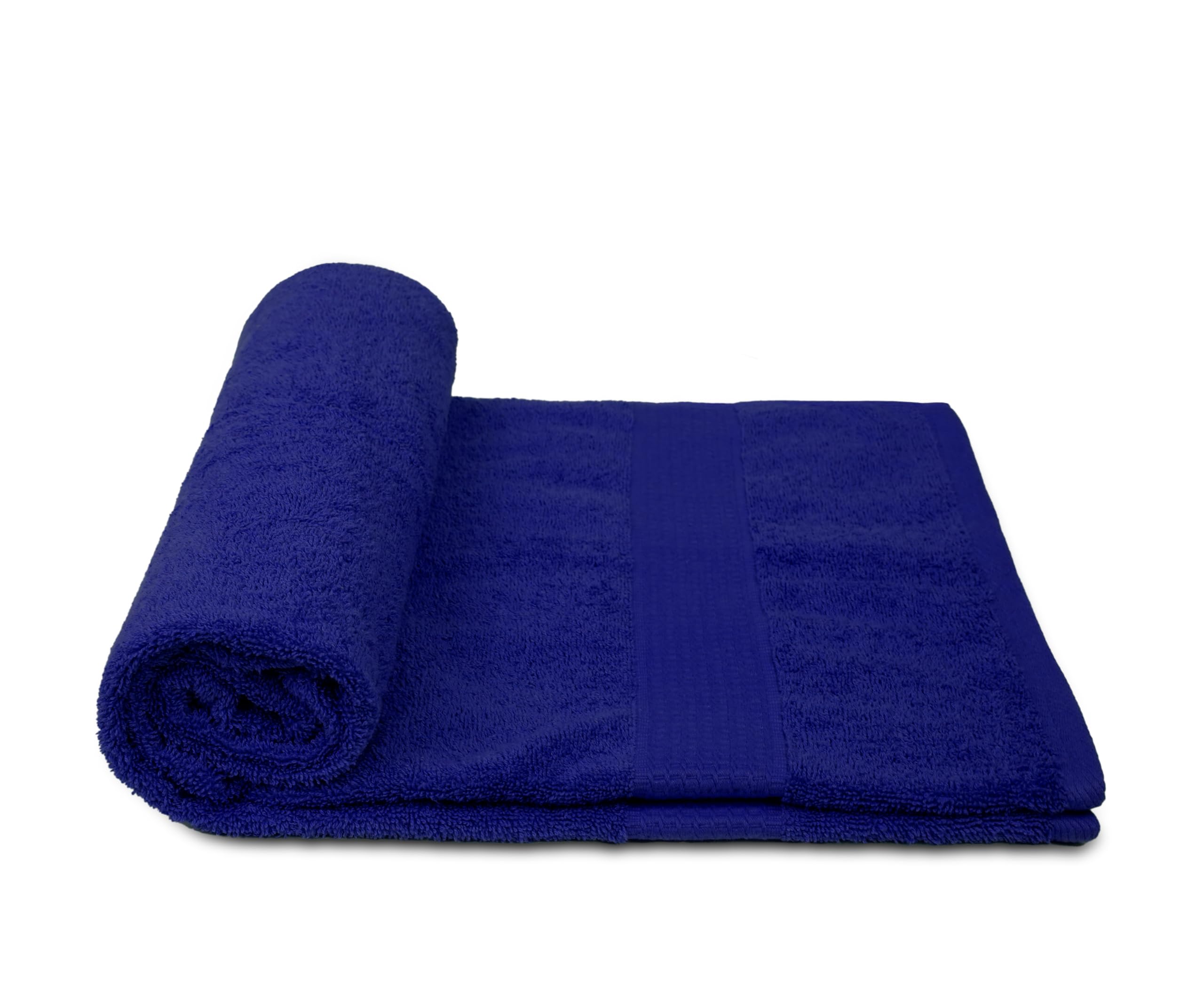 Zuperia Premium Bath Towel, 100% Cotton Towels For Bathroom (30X60 Inches, Pack Of 4, Pink/Navy Blue), Absorbent Bath Towels, Li