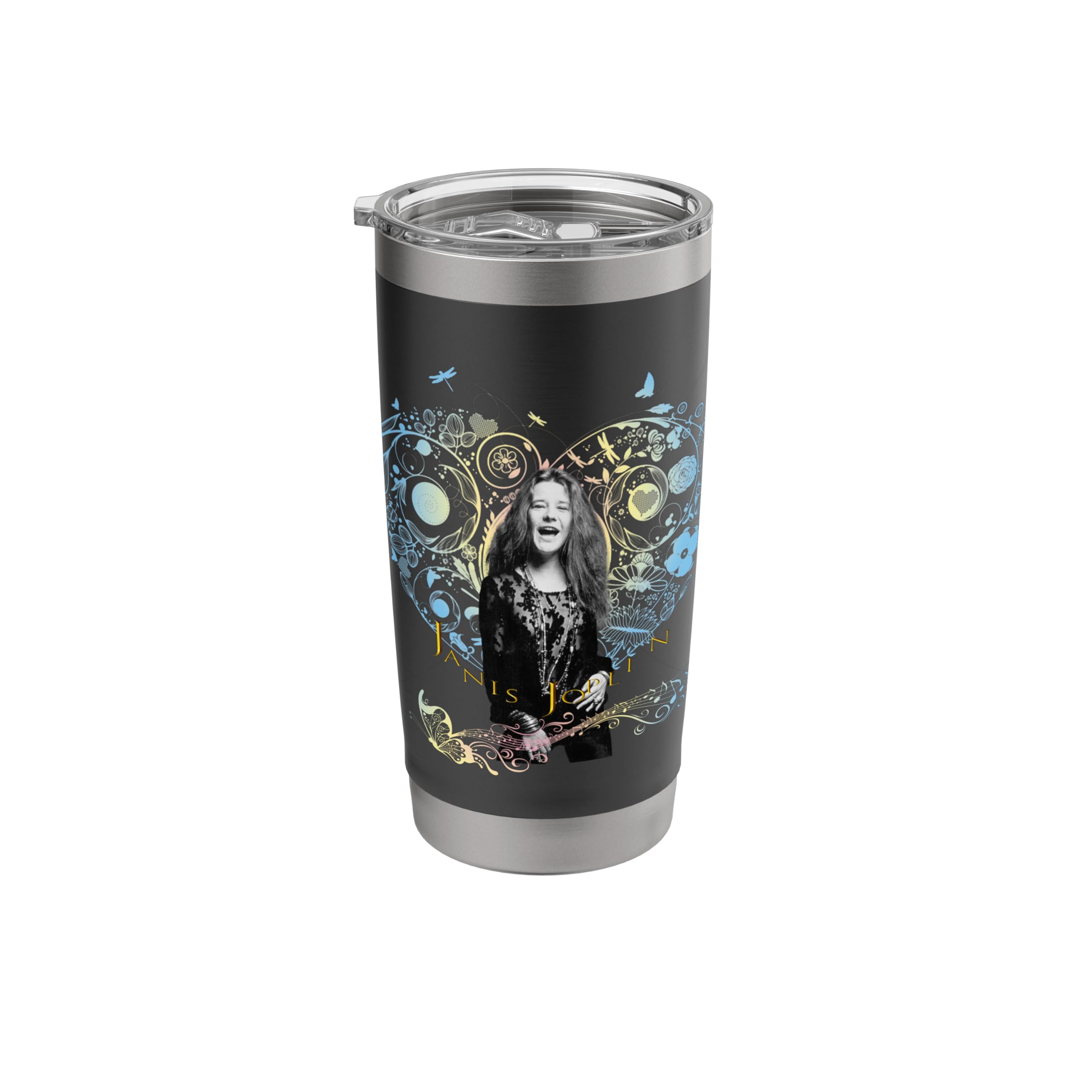 Janis Joplin_003 Stainless Steel Insulated Tumbler