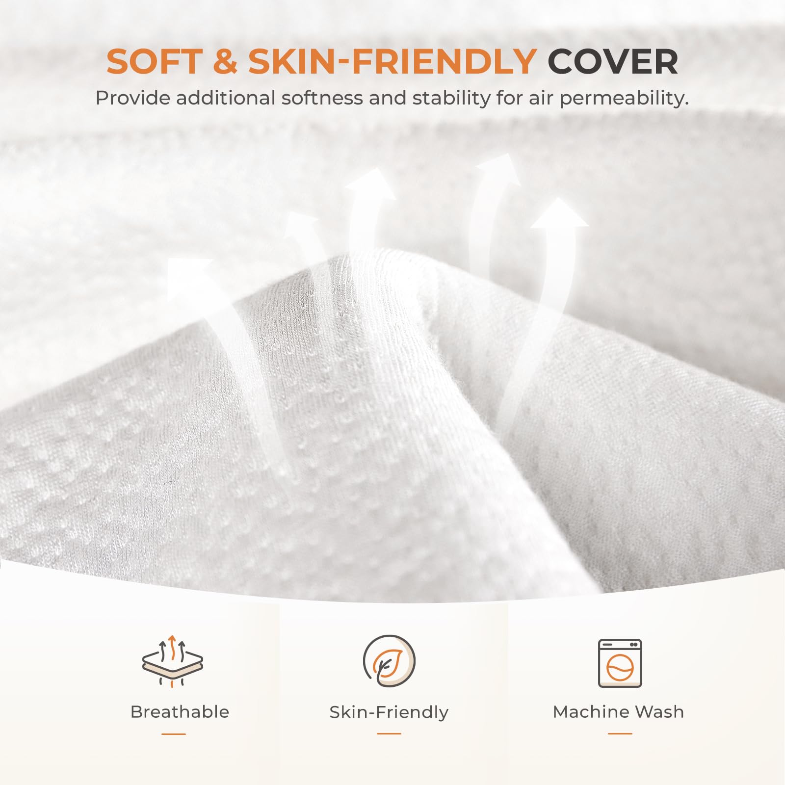 Sweetnight Tri Folding Mattress - 4-Inch Foldable Mattress With A Collapsible And Washable Cover | Medium-Firm With Non-Slip Des