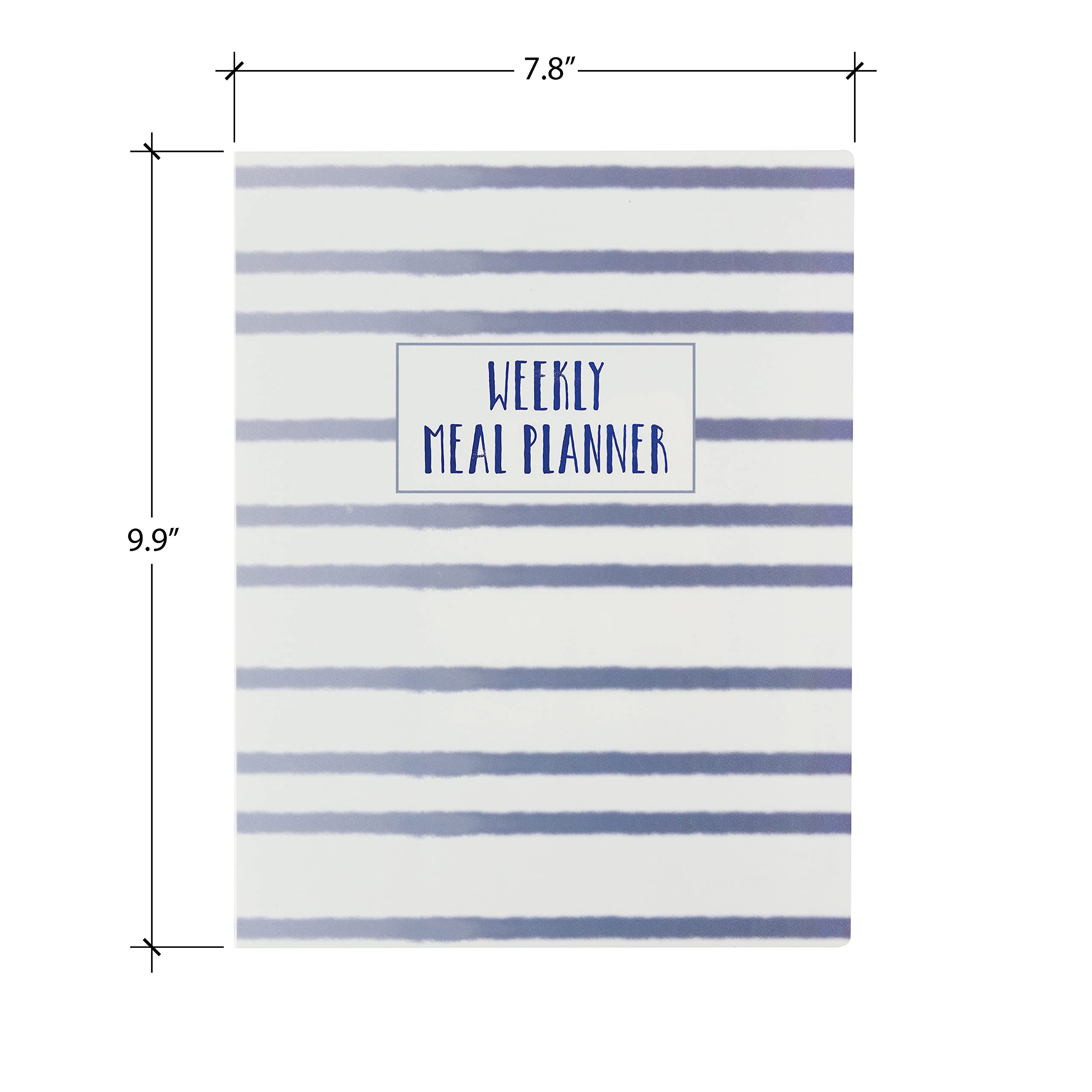 C.R Gibson Q12-24018 Double Sided Recipe Cards  40pcs  4'' W x 6'' L  True Blue
