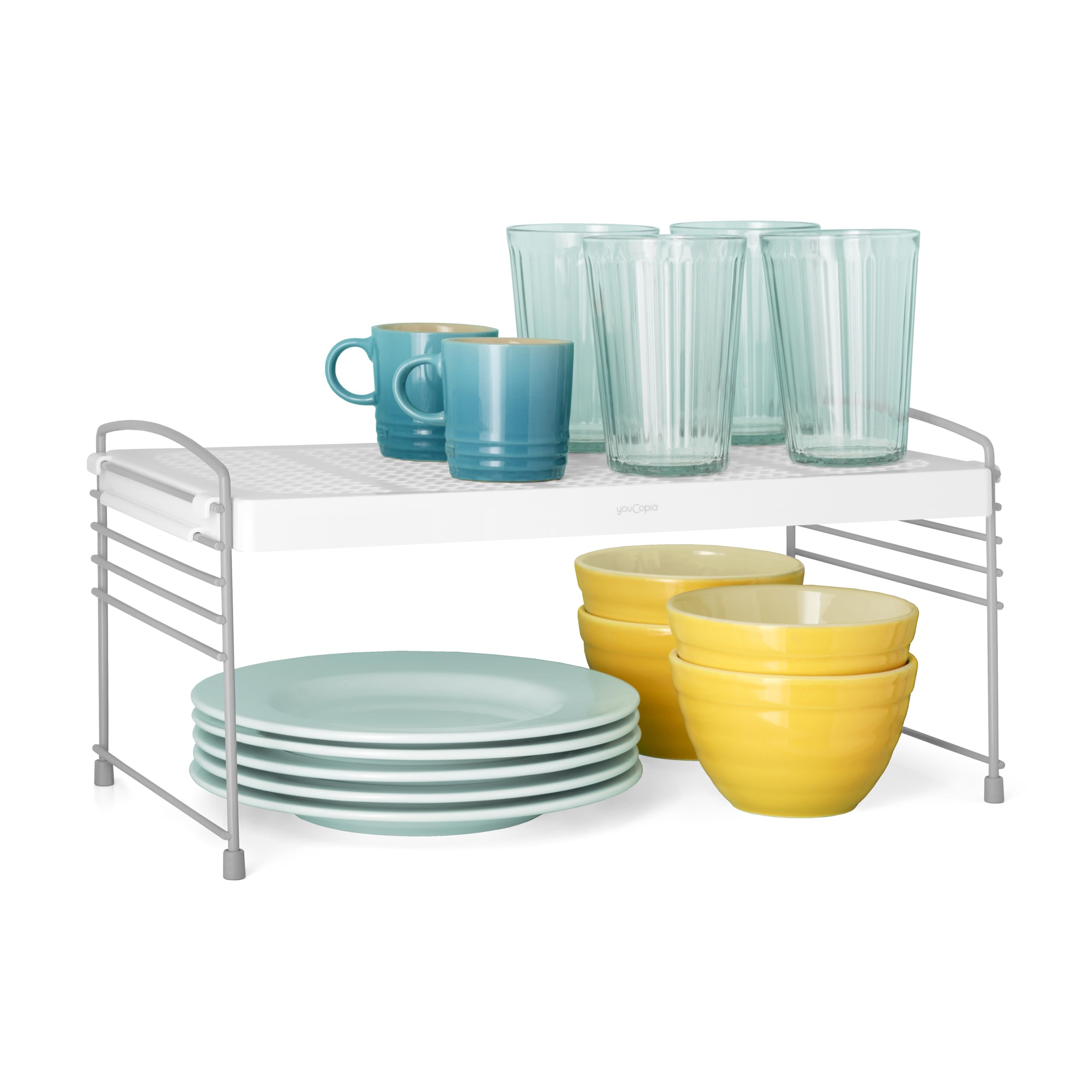 Youcopia Adjustable Upspace Shelf, One Size, White
