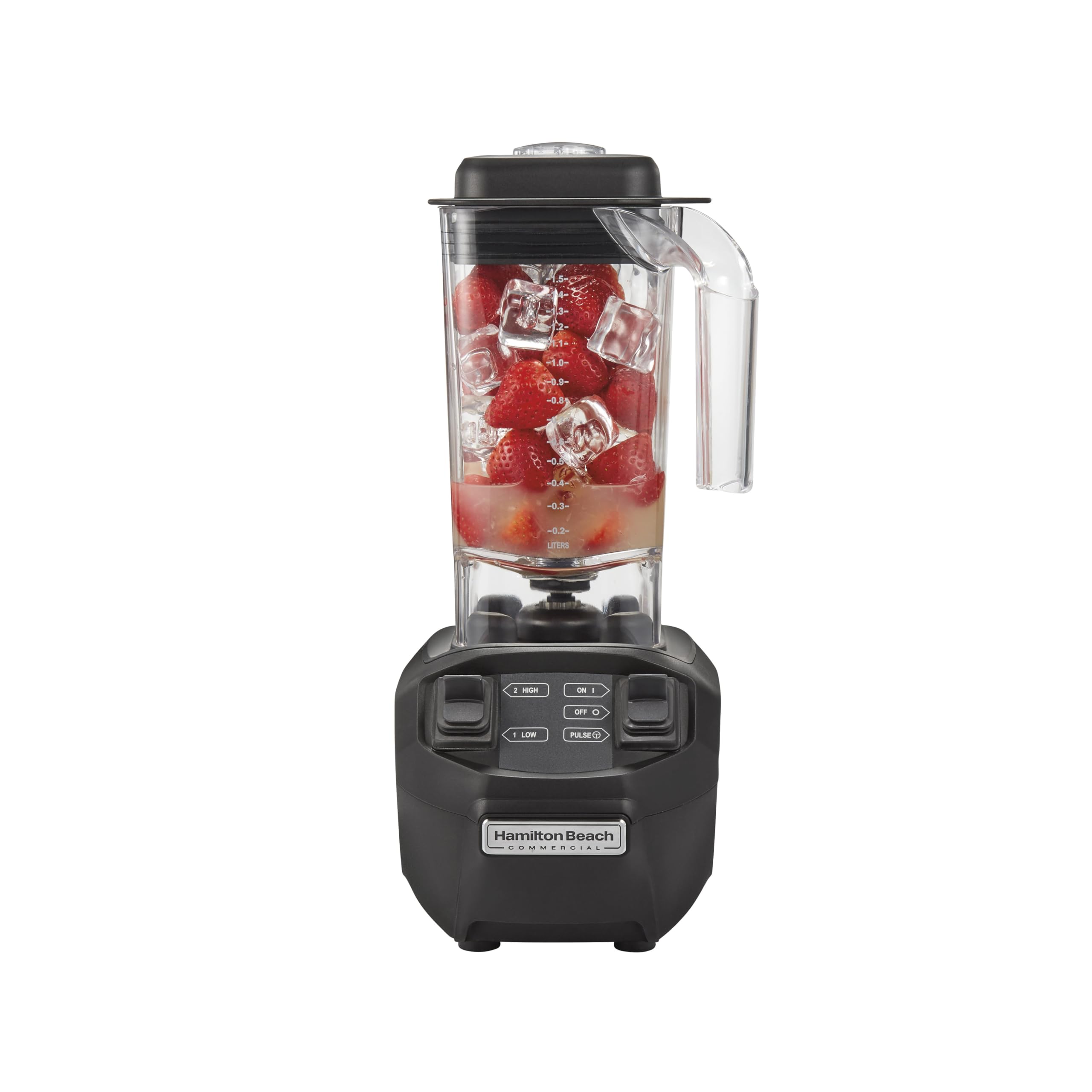 Hamilton Beach Commercial Rio Bar Blender, 1.6 Hp, Black (Hbb255)