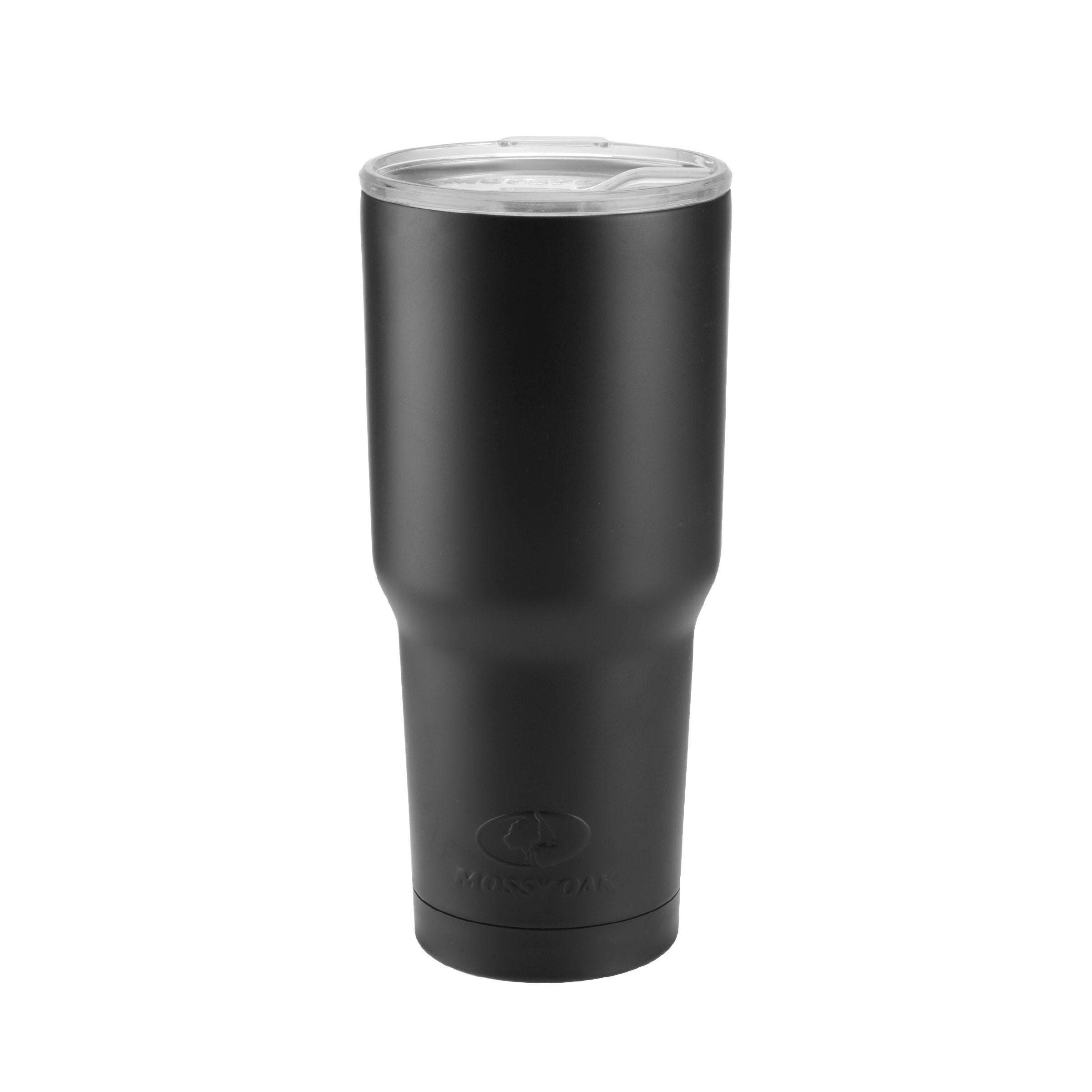 Mossy Oak 30oz Stainless Steel Insulated Tumbler, 1 Count (Pack of 1), Black