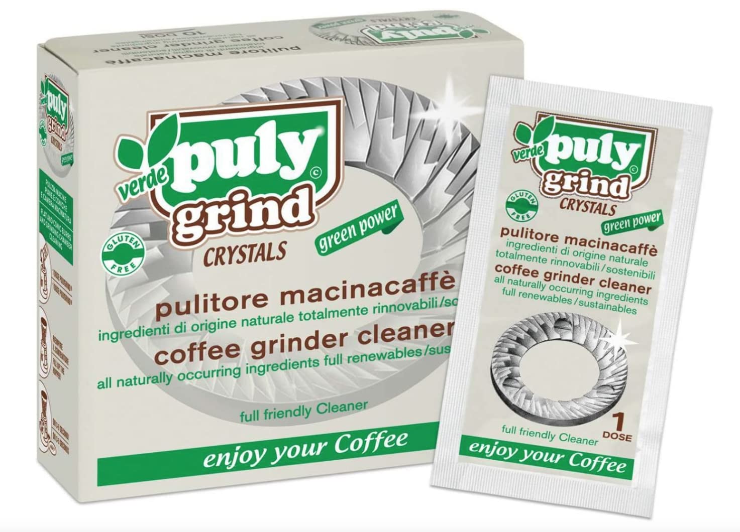 Puly Grind Espresso Coffee Grinder Cleaner - Box Of 10