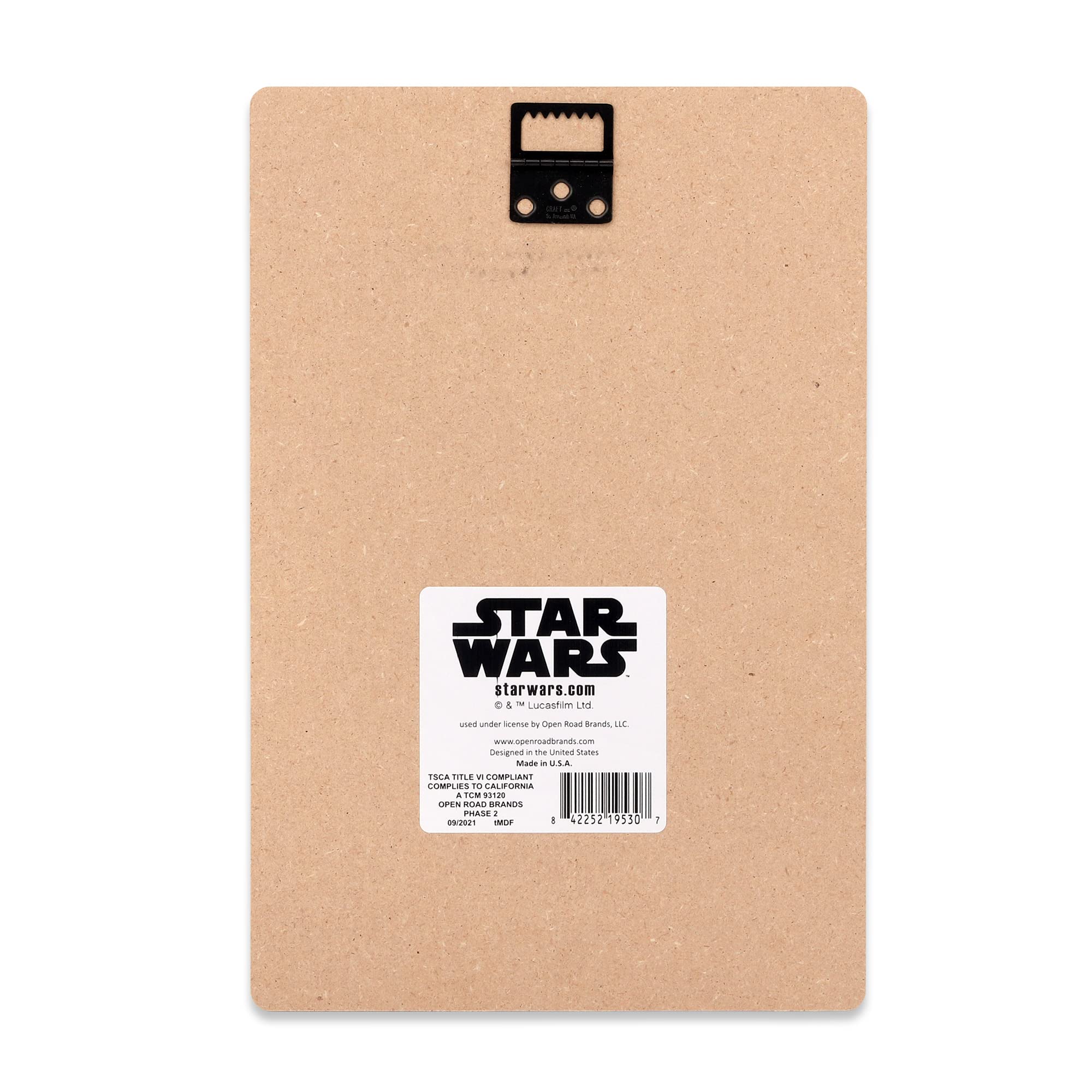 Disney Star Wars Darth Vader Wood Wall Decor - I Like My Coffee On The Dark Side - Funny Star Wars Coffee Sign For Kitchen Or Co