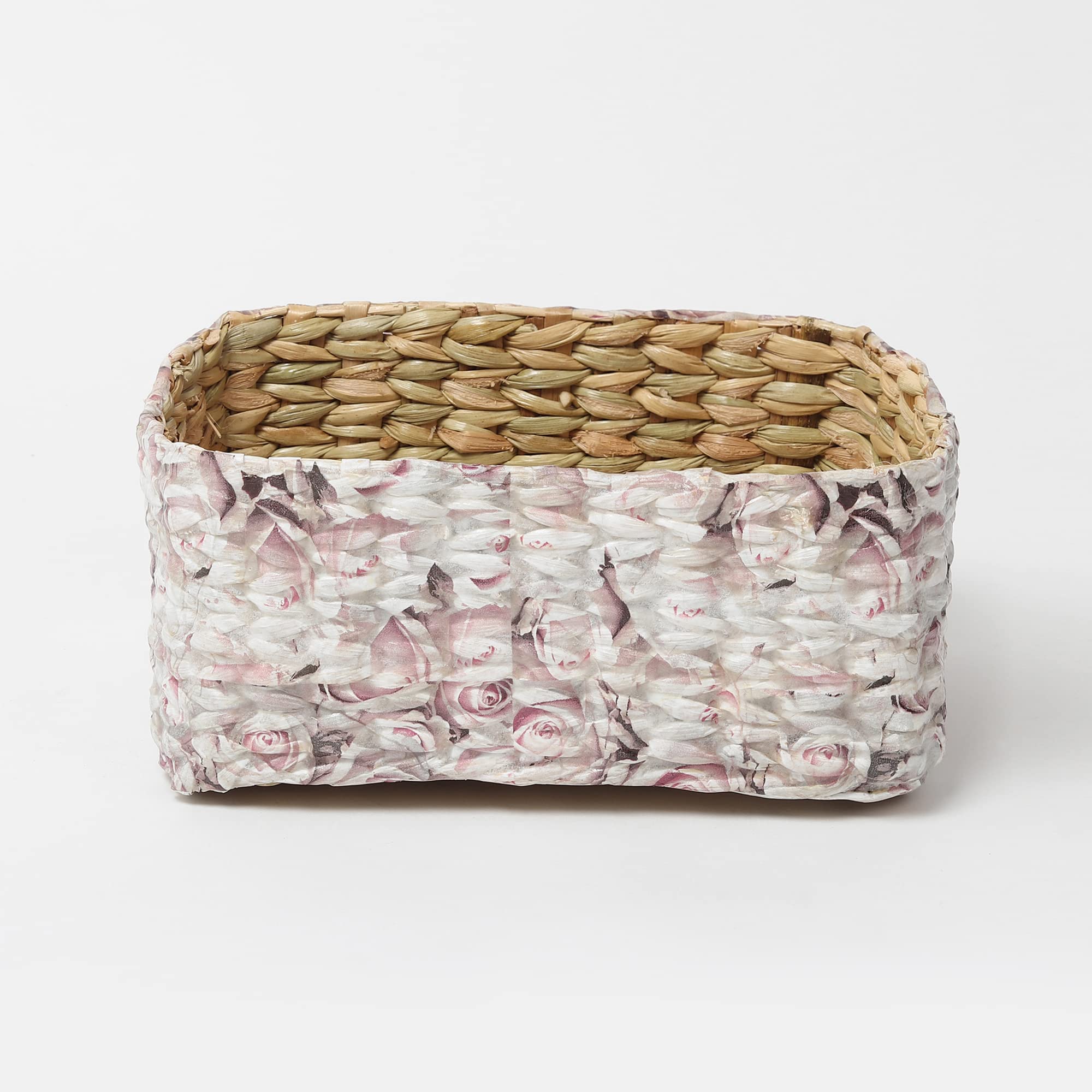 Habereindia-Multipurpose Storage Basket | Portable Storage Basket (Different Colors) (Multi Color 2)