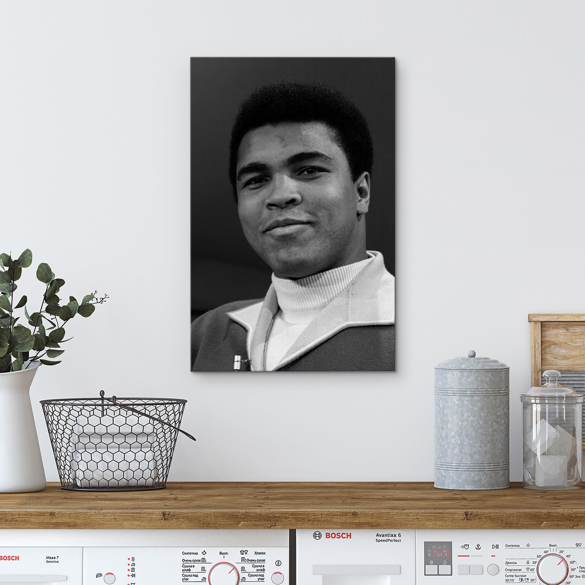 Wall26 Canvas Print Wall Art African American Boxer Civil Rights Leader Muhammad Ali Historic Classic Photography Realism Tradit