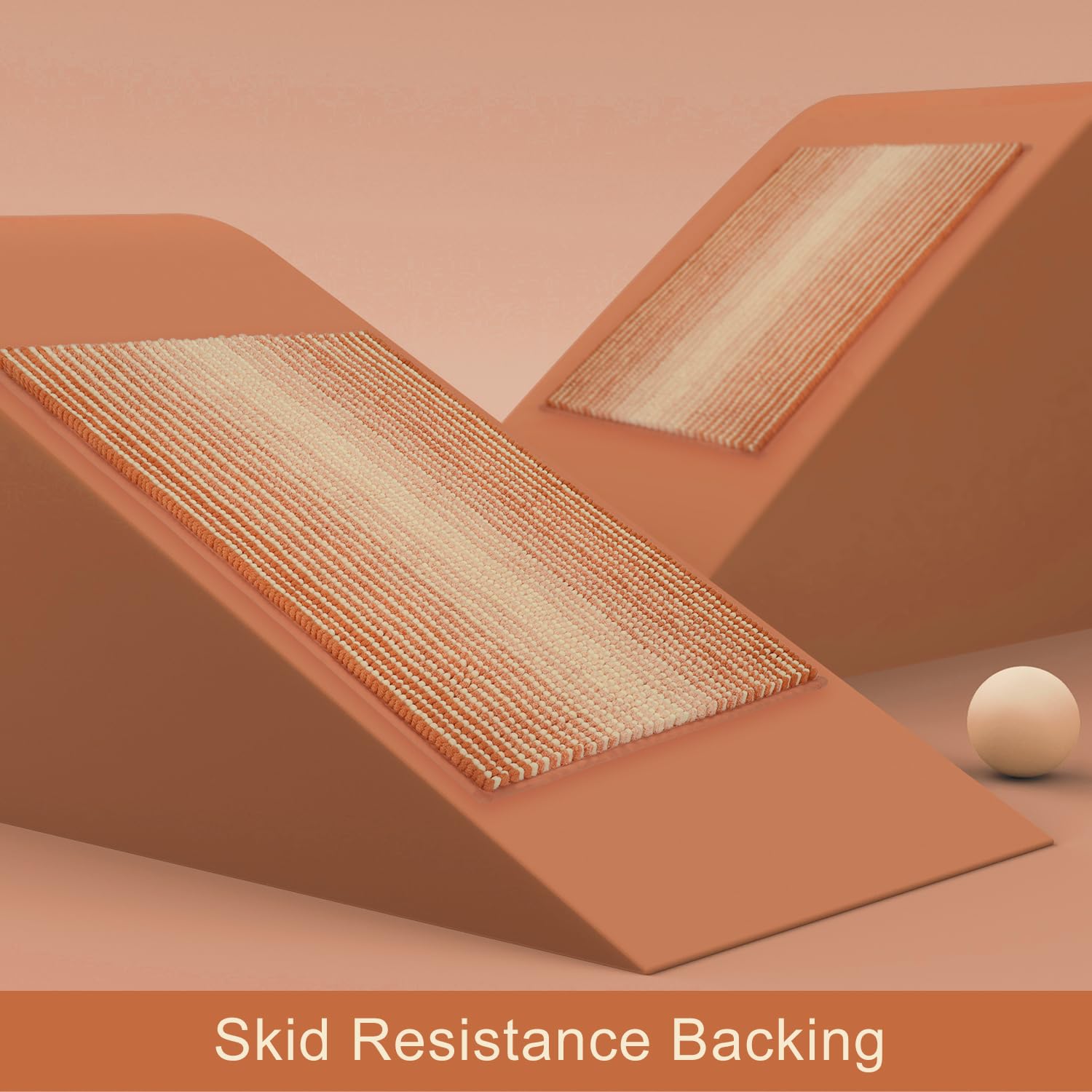 Bsicpro Bathroom Rugs, Bath Mat Rug For Bathroom Non Slip 20 X 32 Inches Water Absorbent Chenille Bathroom Floor Mats Machine Wa