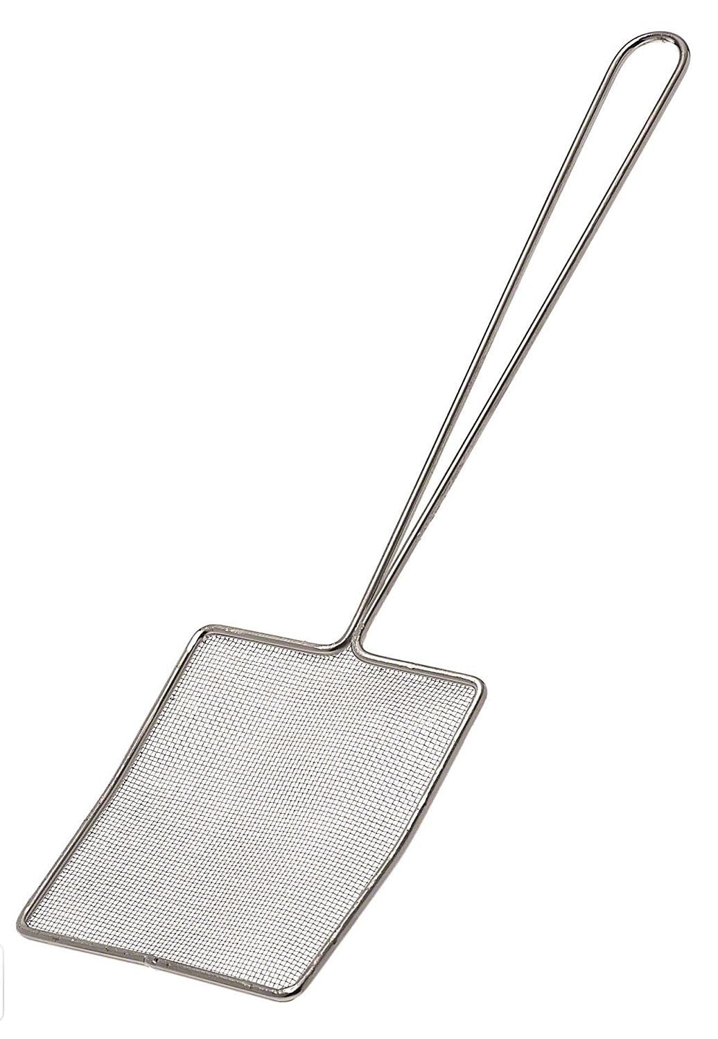 Browne 5'' Nickel-Plated Fine Mesh Skimmer