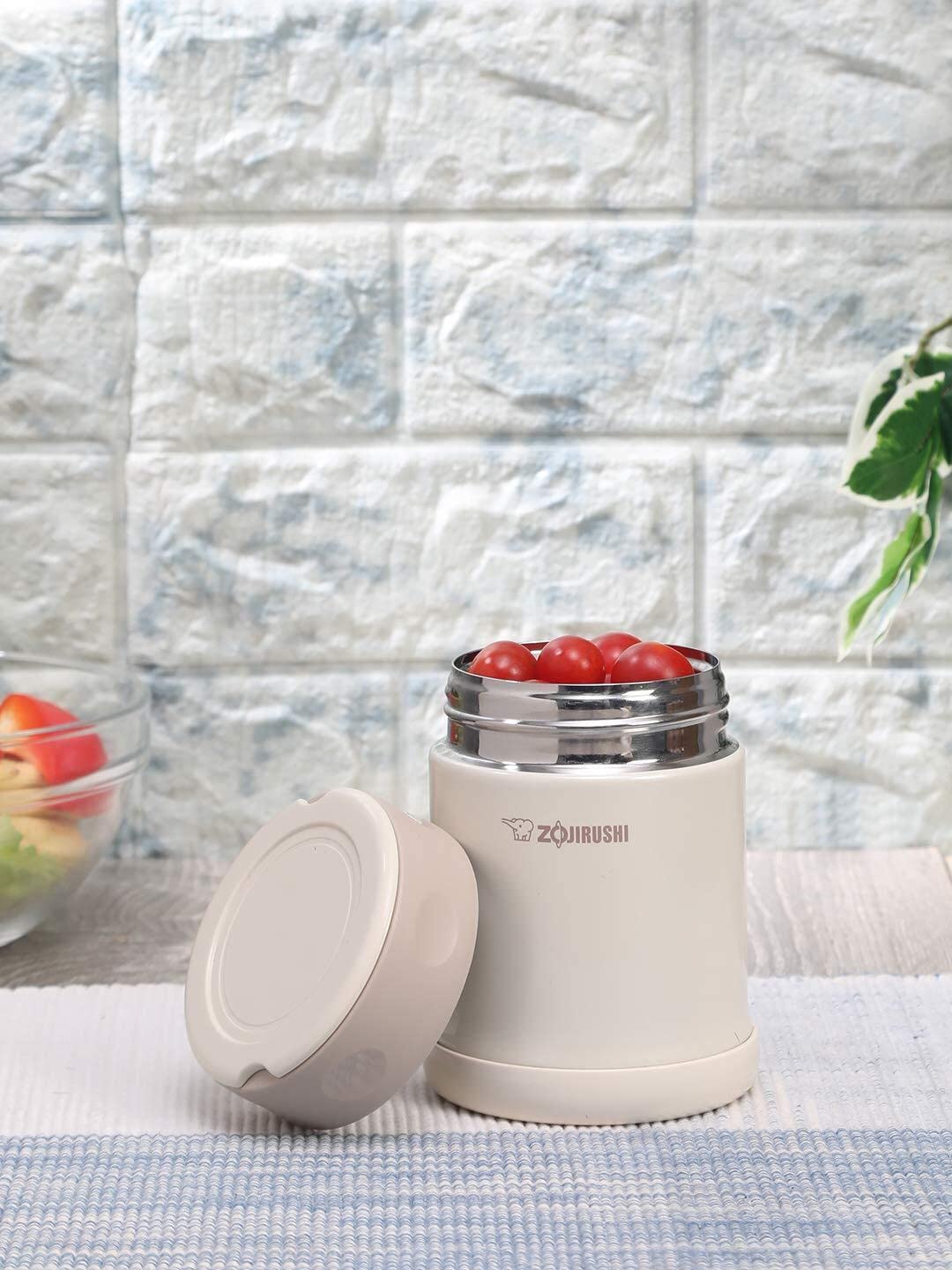 Zojirushi Stainless Steel Food Jar, 25-Ounce, Cream