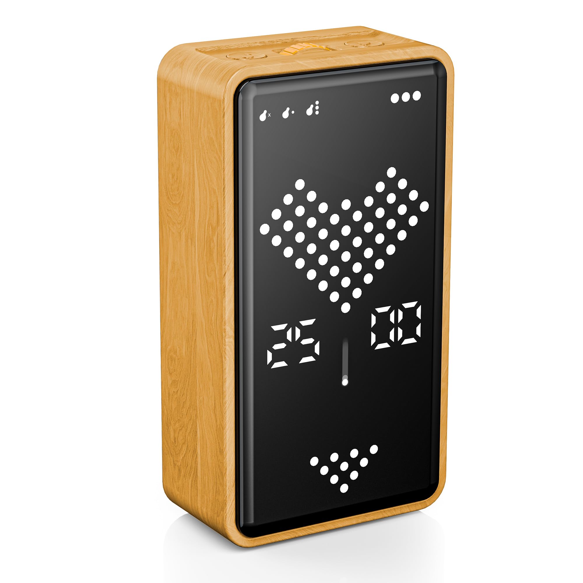 Exlliy Visual Timer, Rechargeable Digital Hourglass Timer with LED Display
