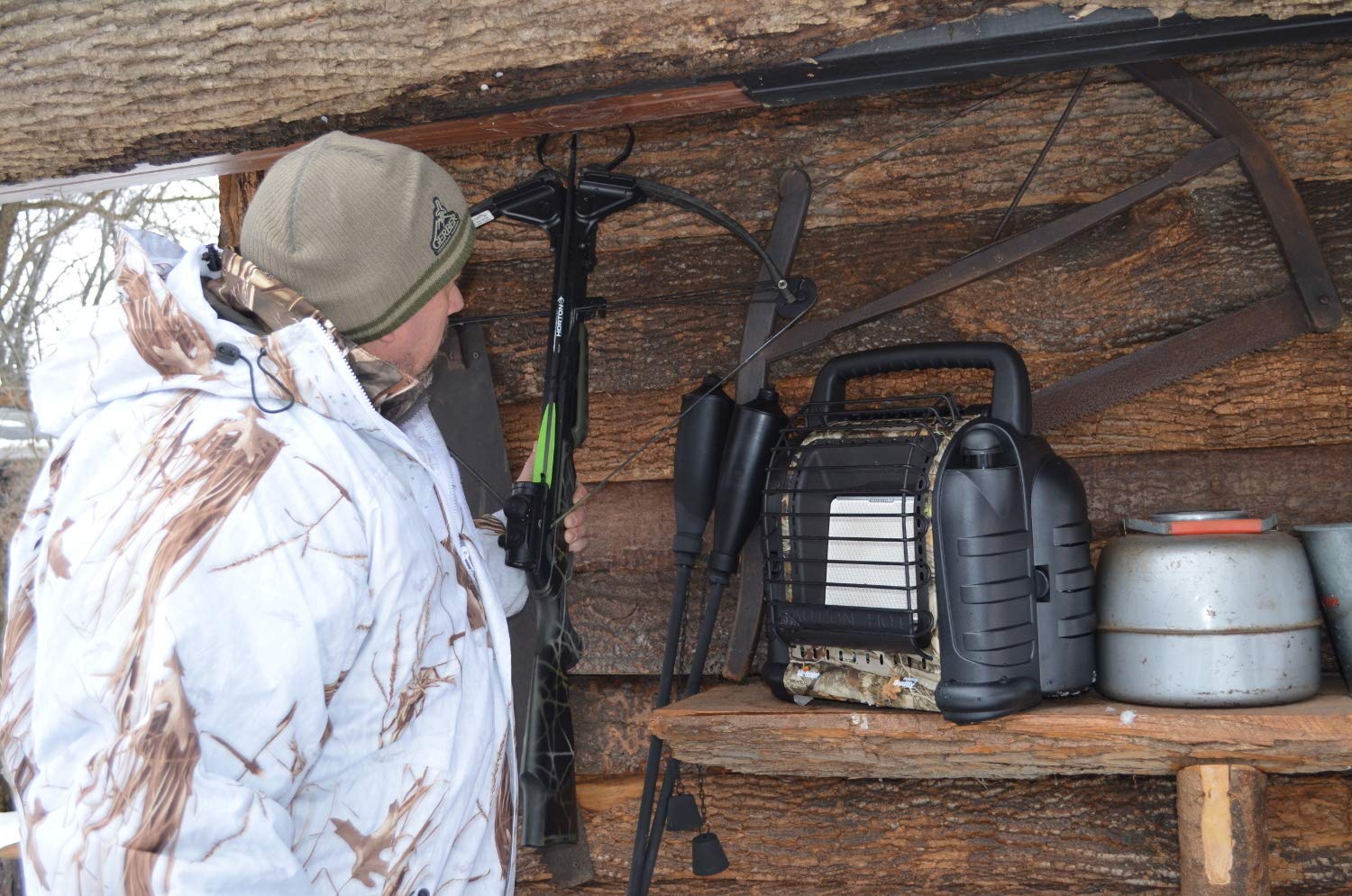 Mr. Heater MH12HB Hunting Buddy Portable Space Heater   Camouflage