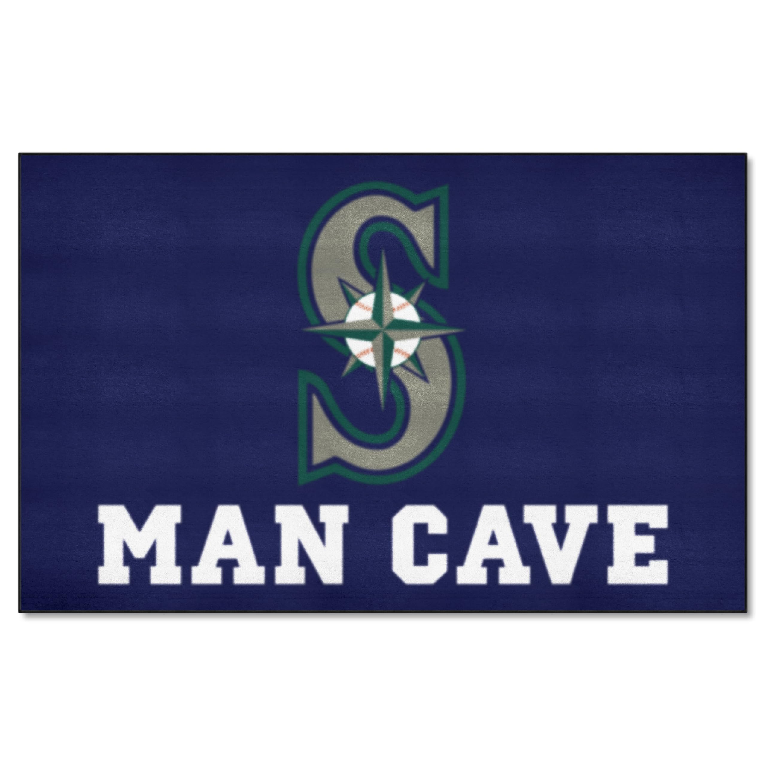 FANMATS MLB - Seattle Mariners Man Cave UltiMat 5x8 Rug